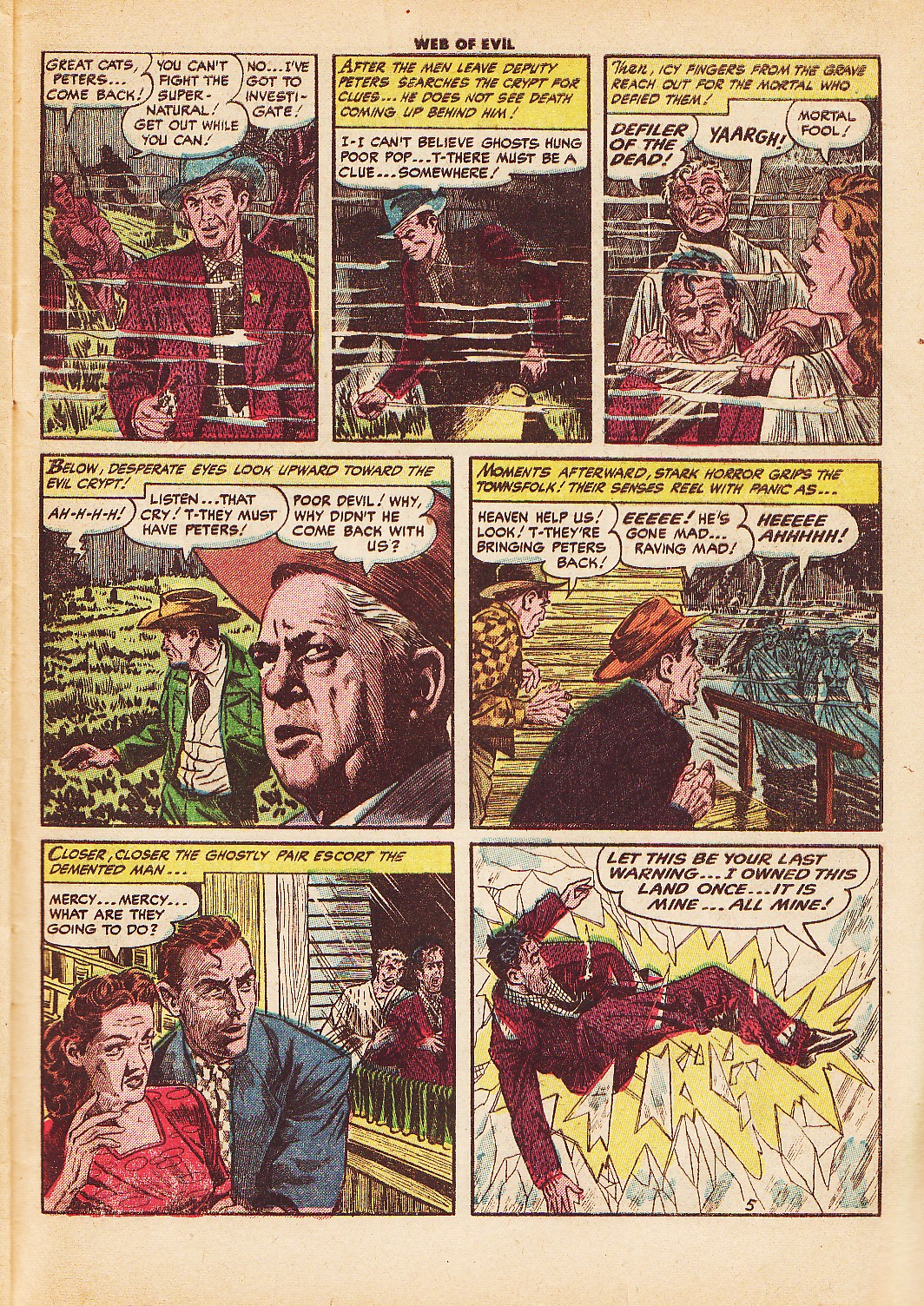 Read online Web of Evil comic -  Issue #18 - 31