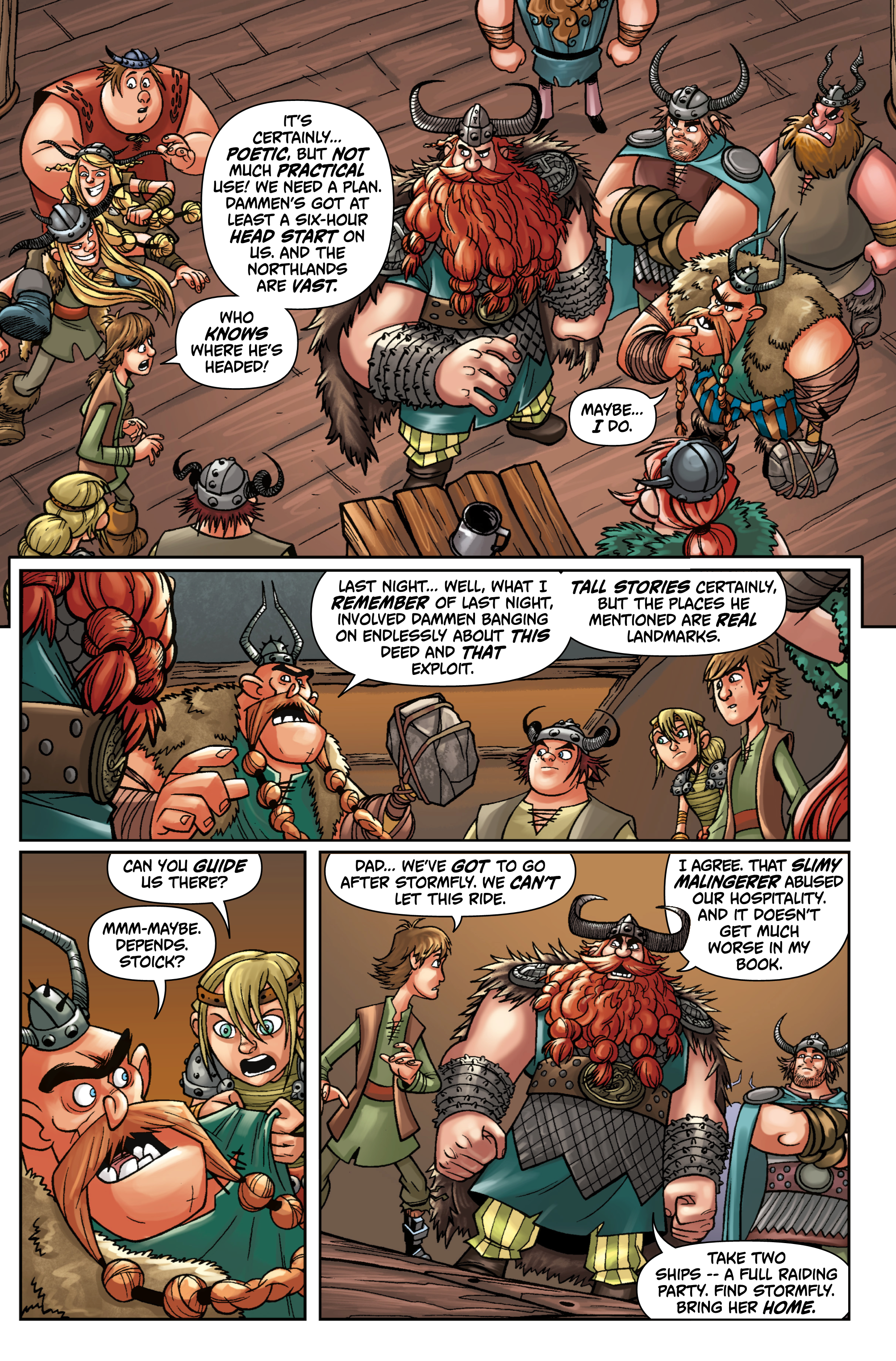 Read online DreamWorks Dragons: Riders of Berk comic -  Issue # _TPB - 20