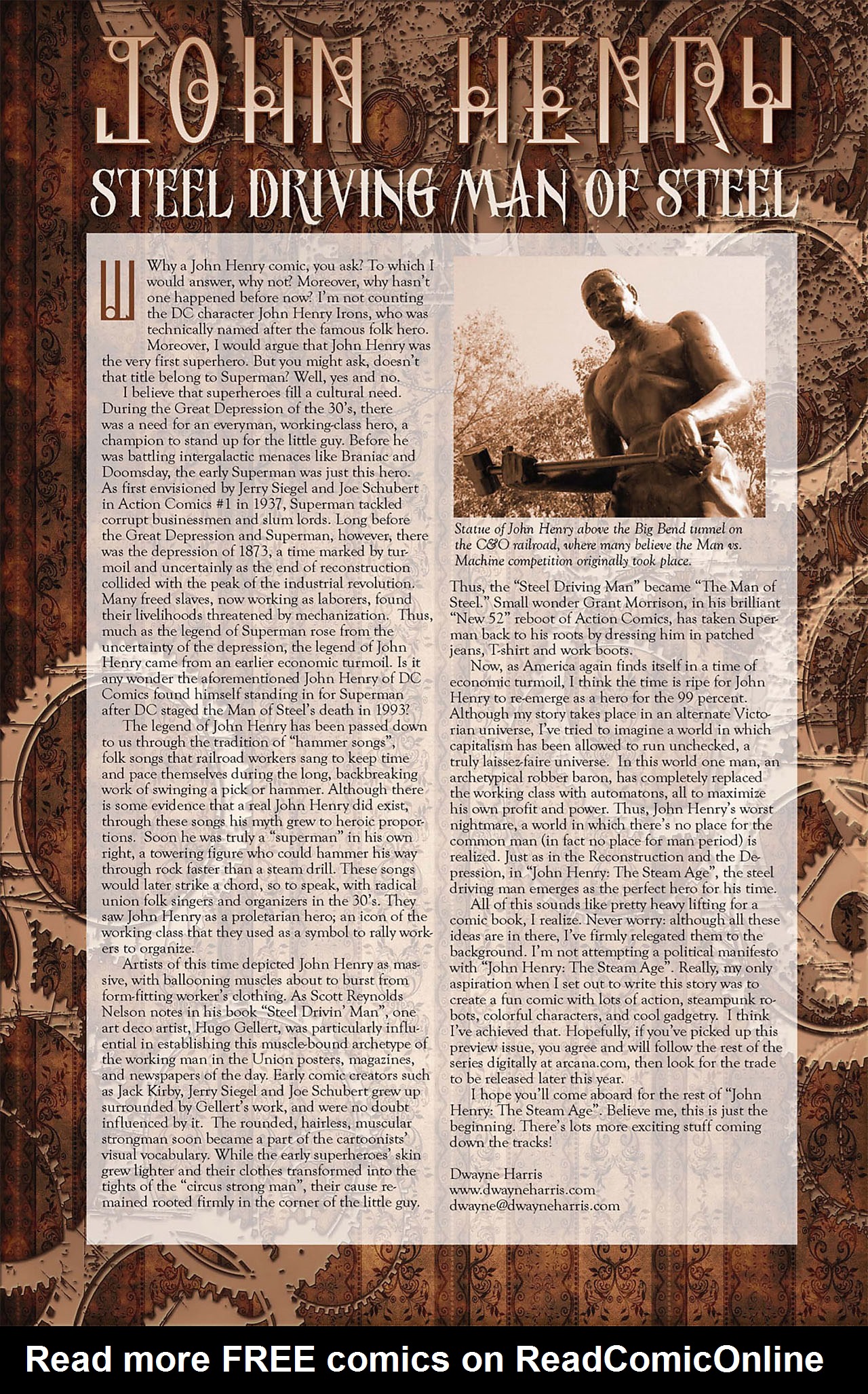 Read online John Henry comic -  Issue #1 - 29