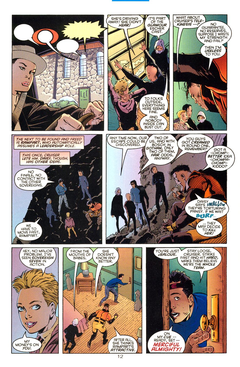 Read online Sovereign Seven comic -  Issue #11 - 12