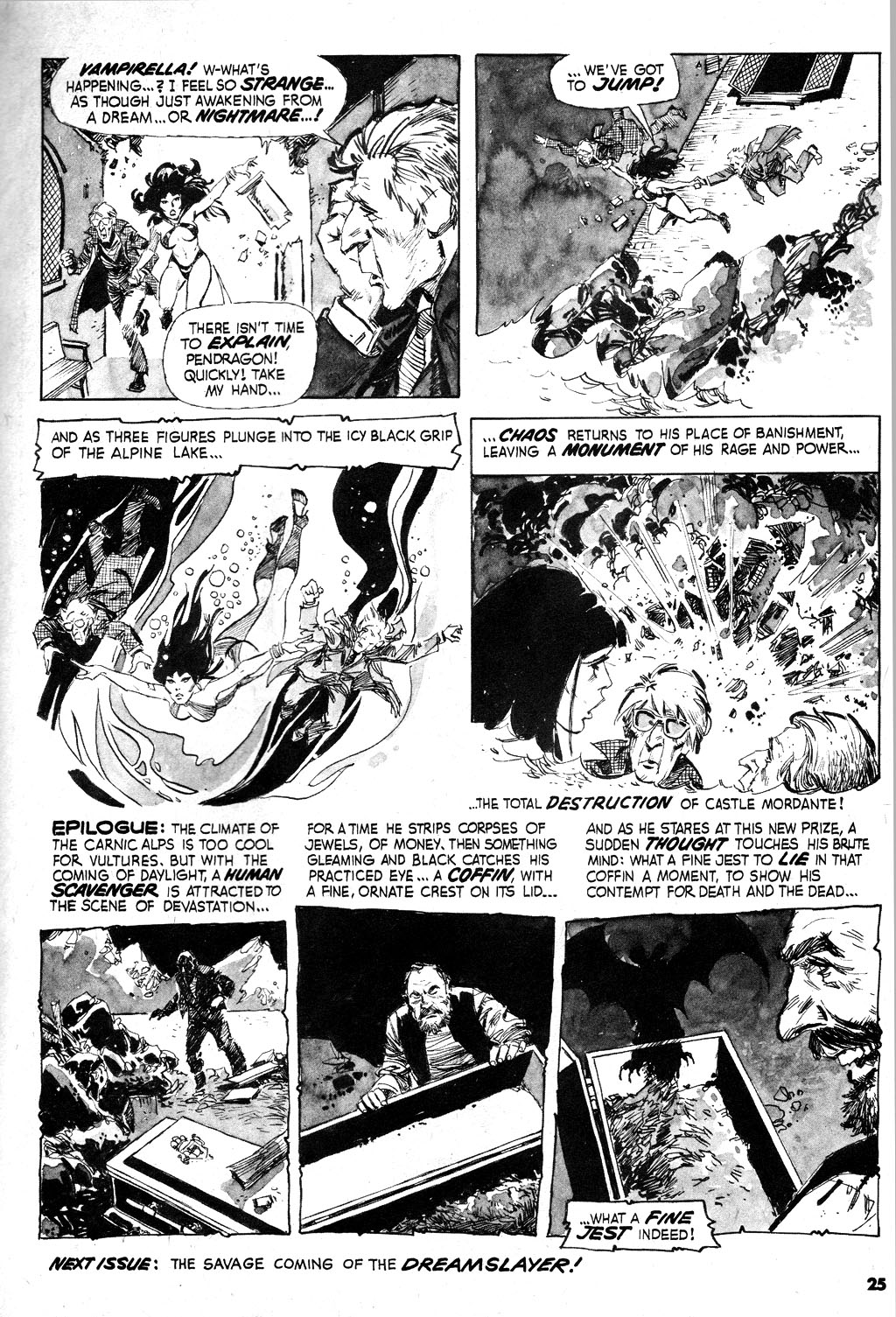 Read online Vampirella (1969) comic -  Issue #16 - 25