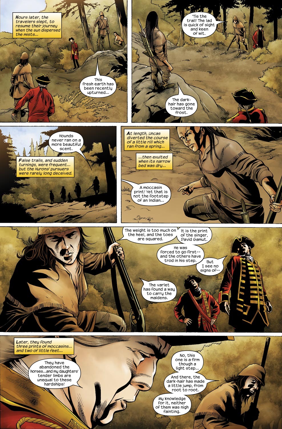 Read online The Last of the Mohicans comic -  Issue #4 - 7