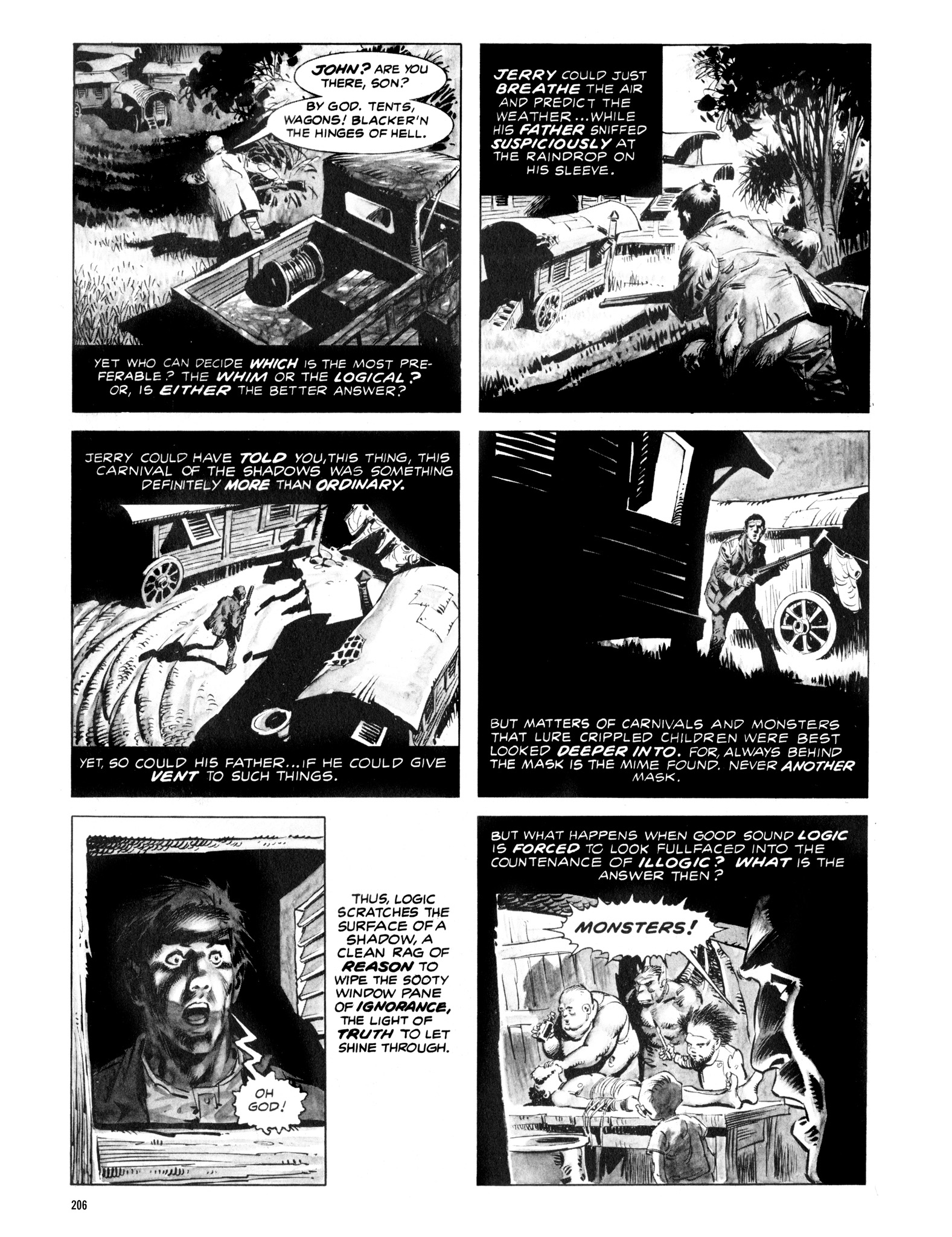 Read online Eerie Archives comic -  Issue # TPB 15 - 207