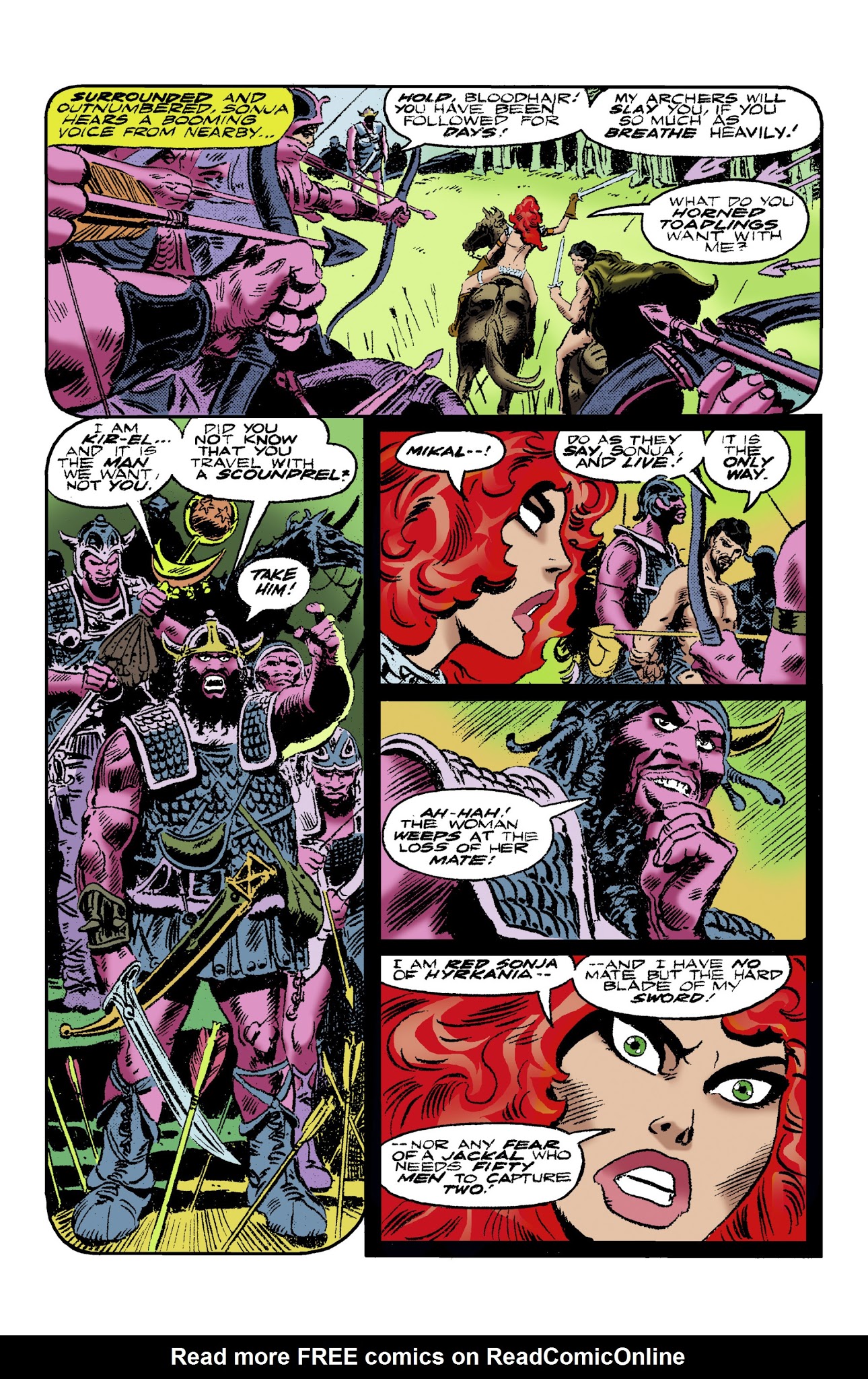 Read online The Adventures of Red Sonja comic -  Issue # TPB 2 - 81
