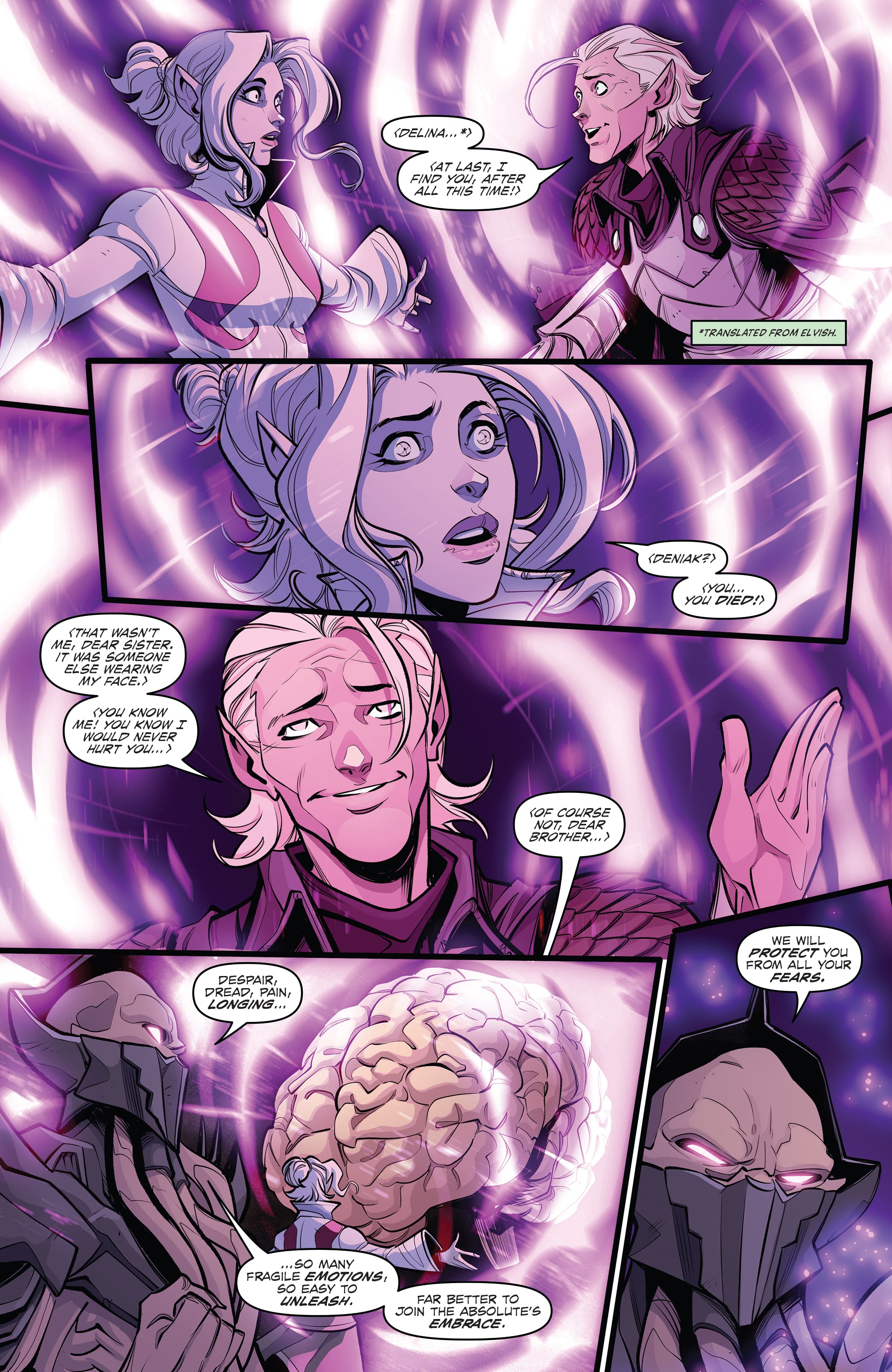 Read online Dungeons and Dragons Mindbreaker comic -  Issue #5 - 13