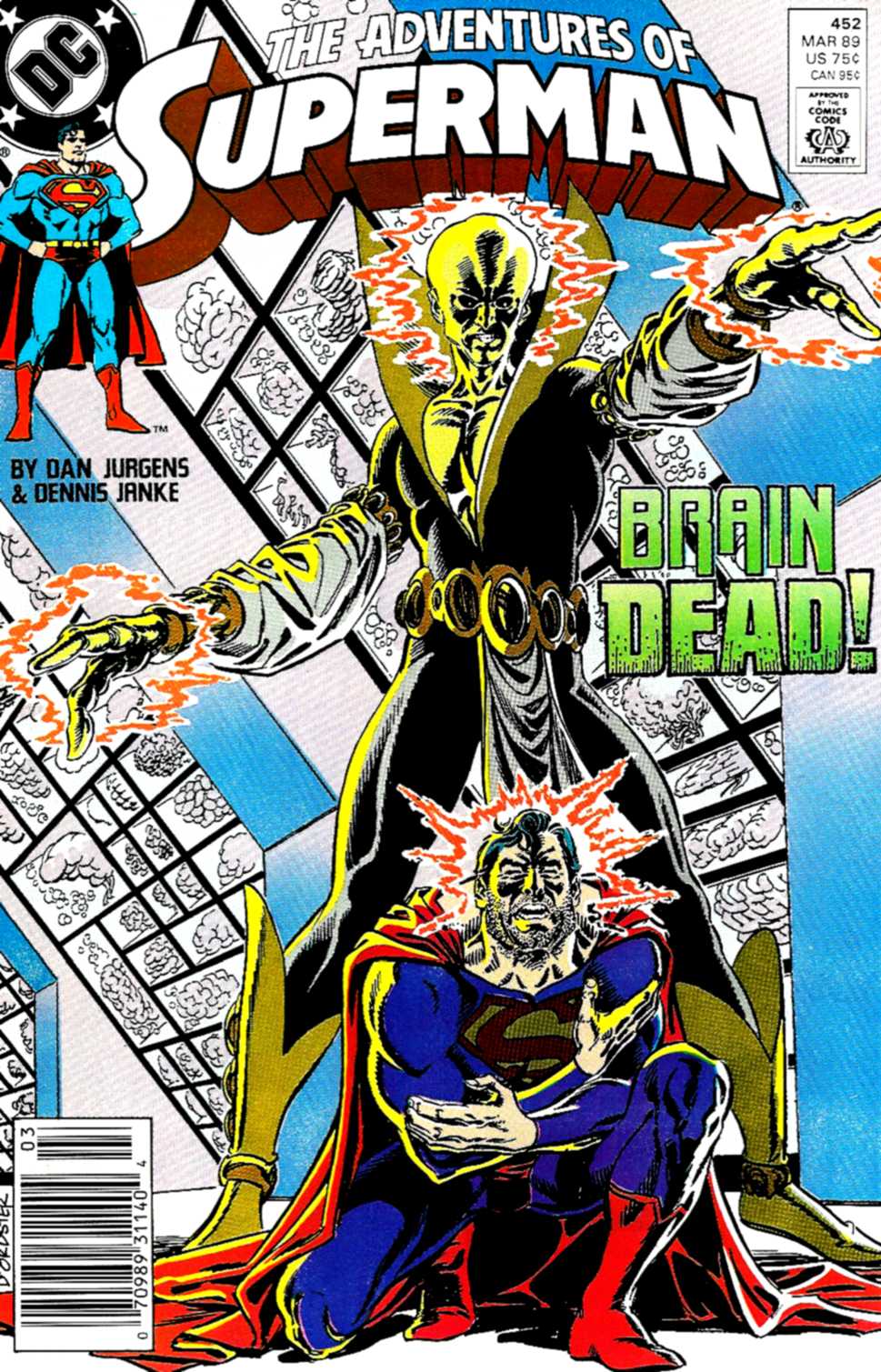 Read online Adventures of Superman (1987) comic -  Issue #452 - 1