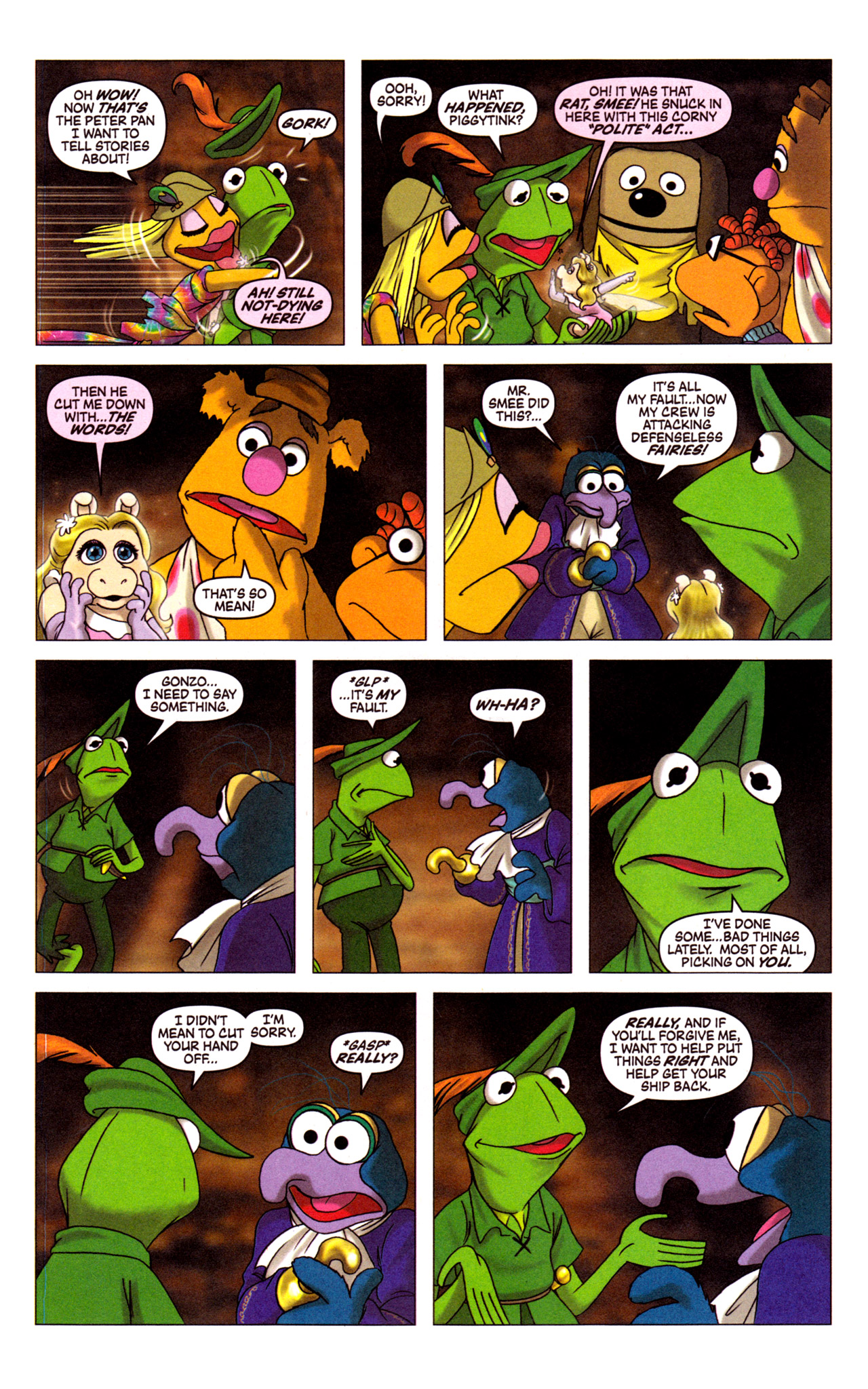Read online Muppet Peter Pan comic -  Issue #4 - 8