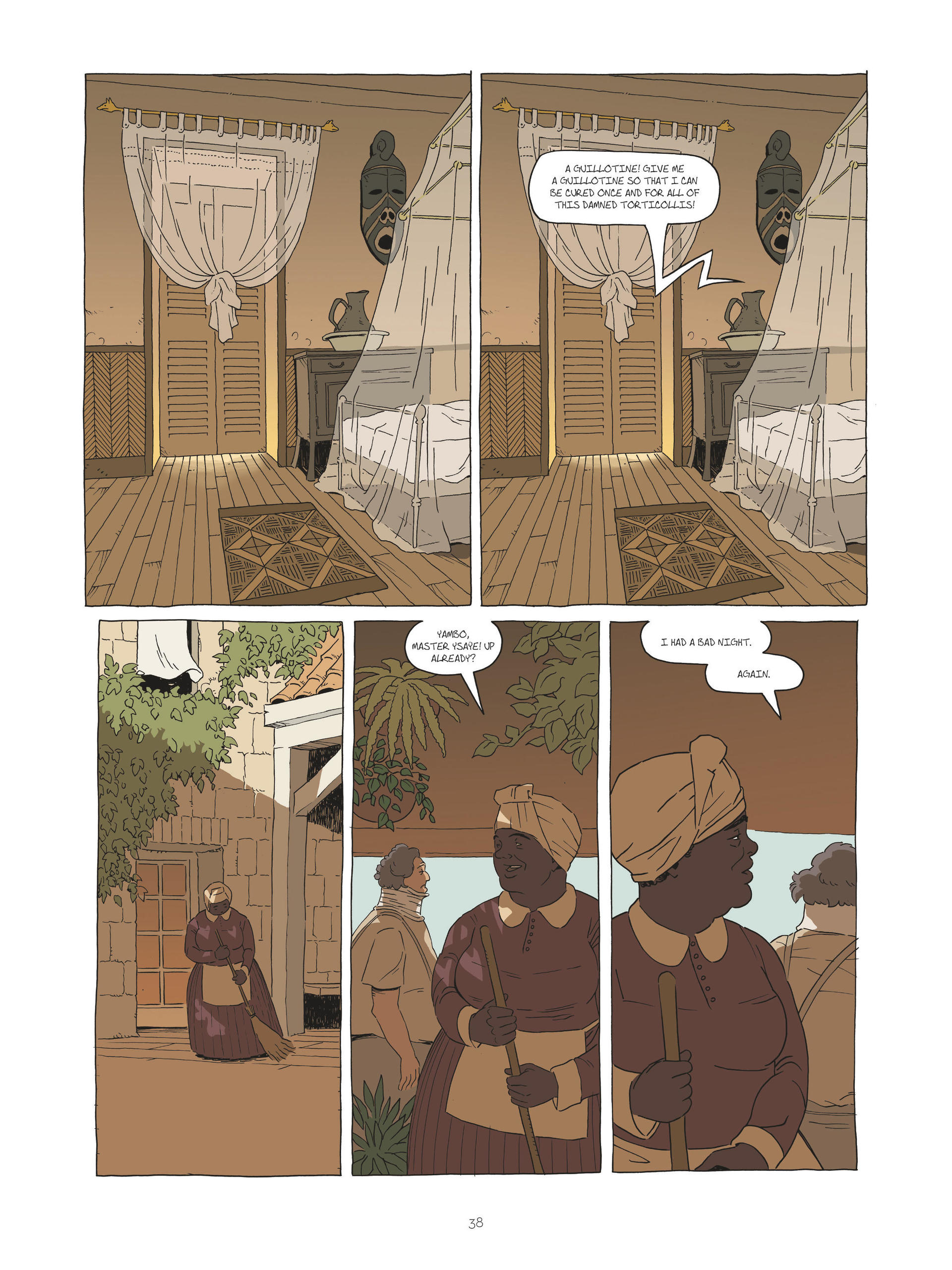 Read online Zidrou-Beuchot's African Trilogy comic -  Issue # TPB 2 - 38