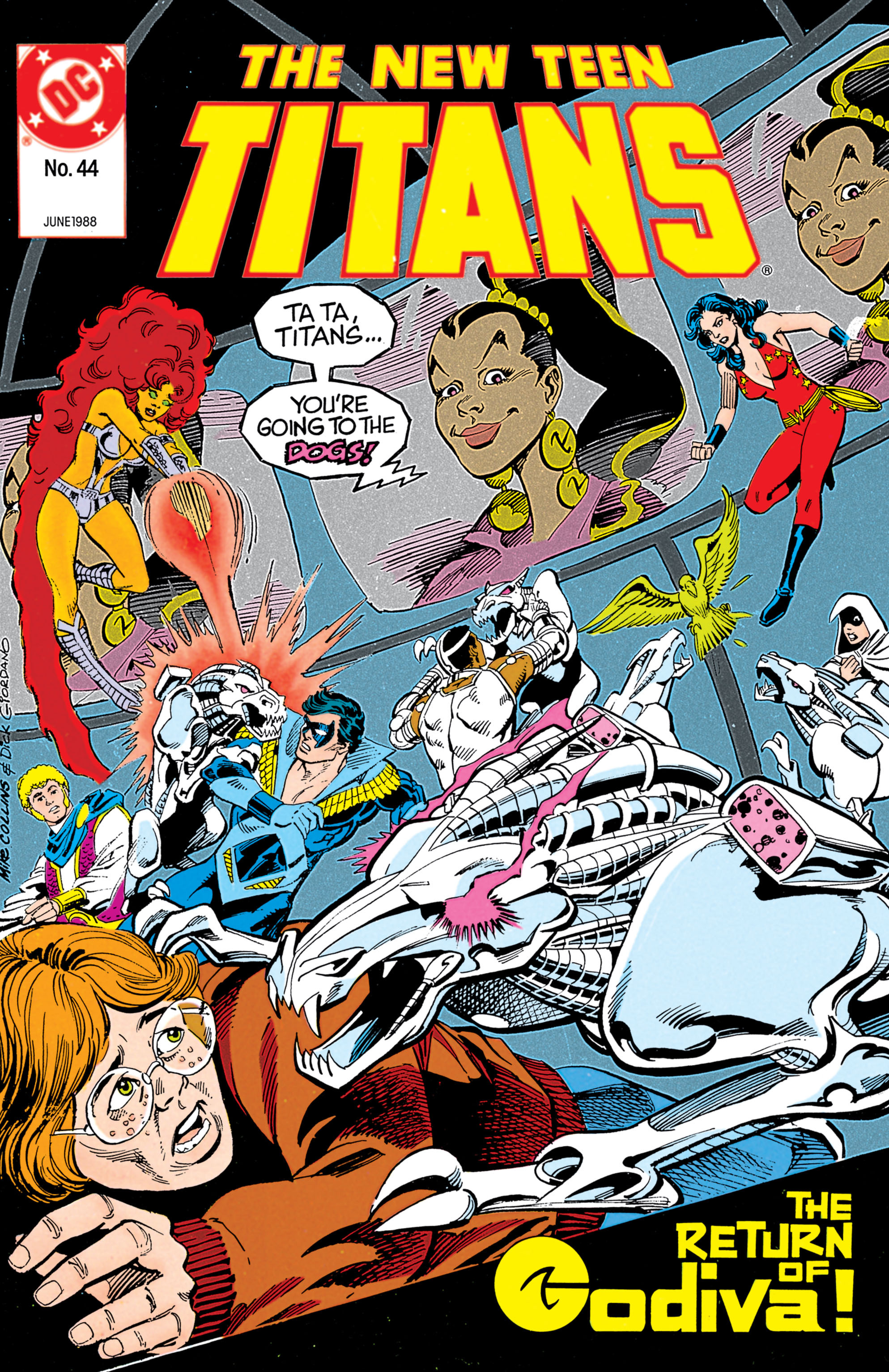 Read online The New Teen Titans (1984) comic -  Issue #44 - 1