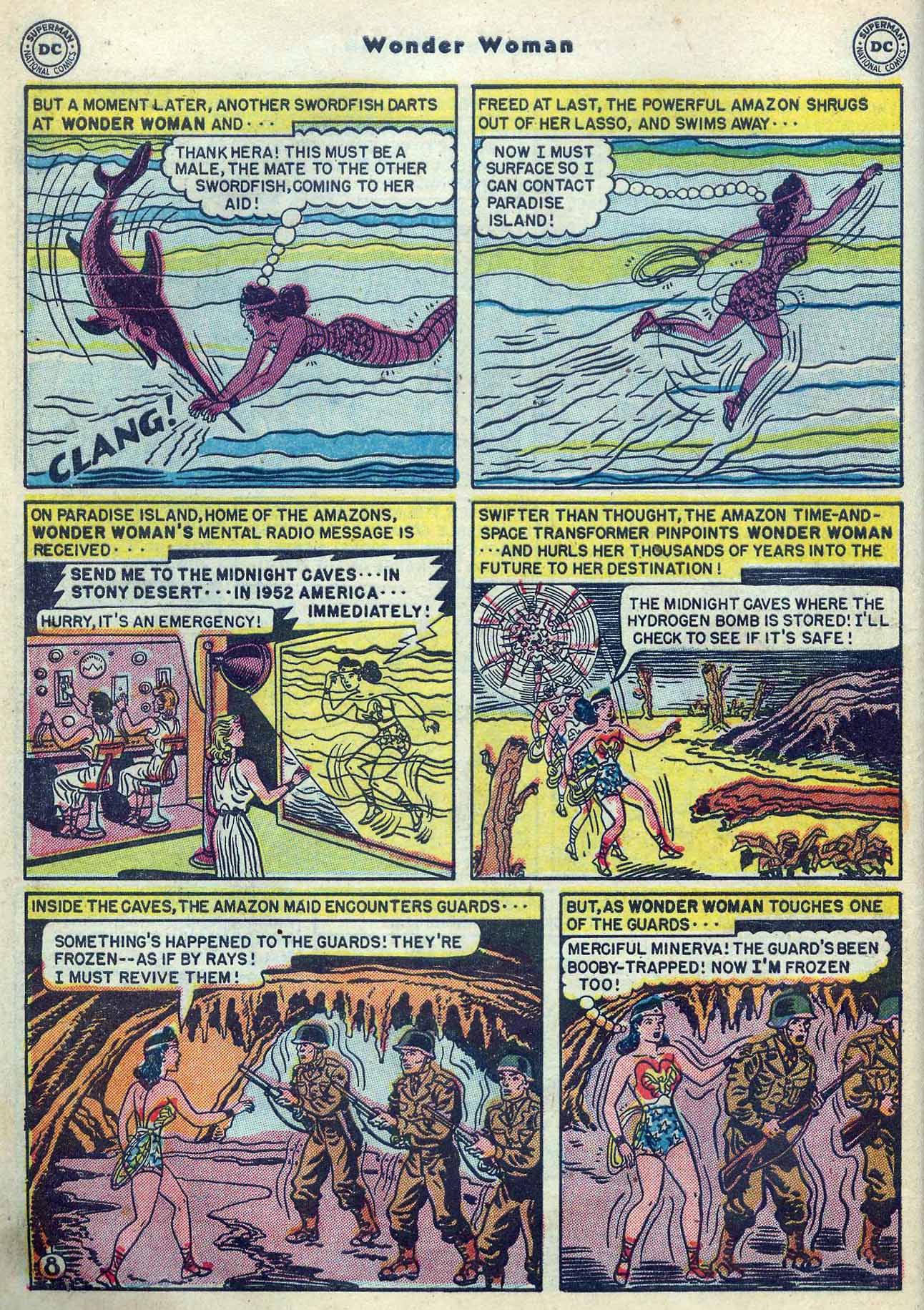 Read online Wonder Woman (1942) comic -  Issue #53 - 10
