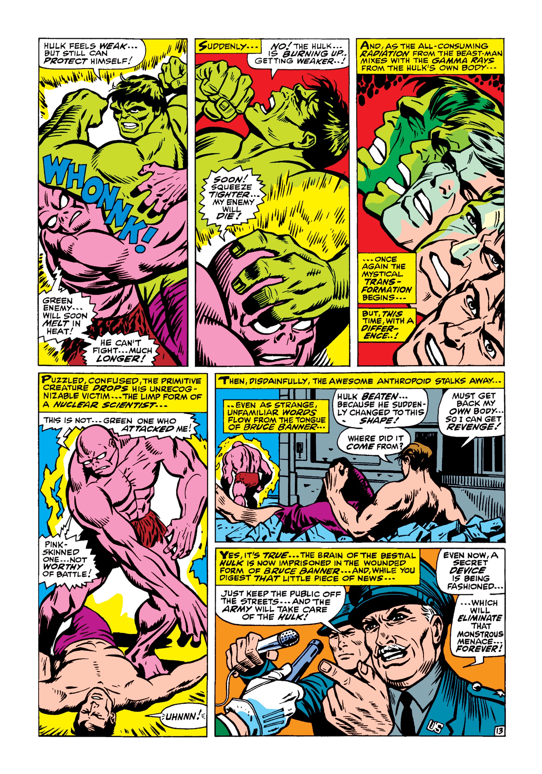 Read online Marvel Masterworks: The Incredible Hulk comic -  Issue # TPB 4 (Part 1) - 62
