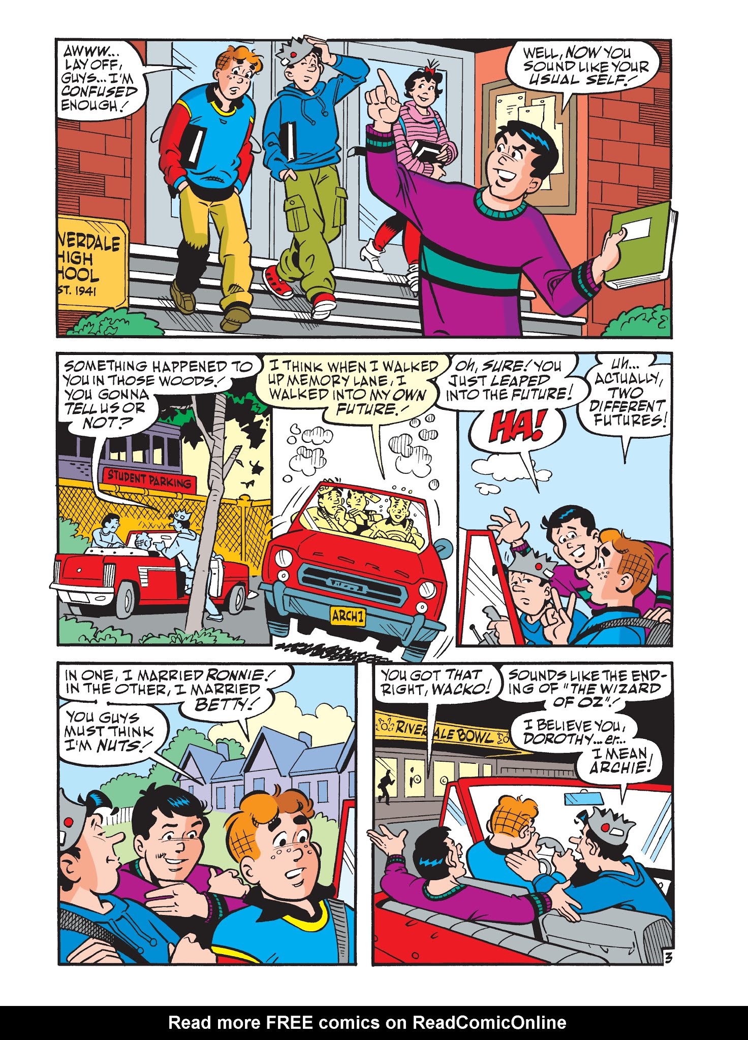 Read online Archie 75th Anniversary Digest comic -  Issue #11 - 154