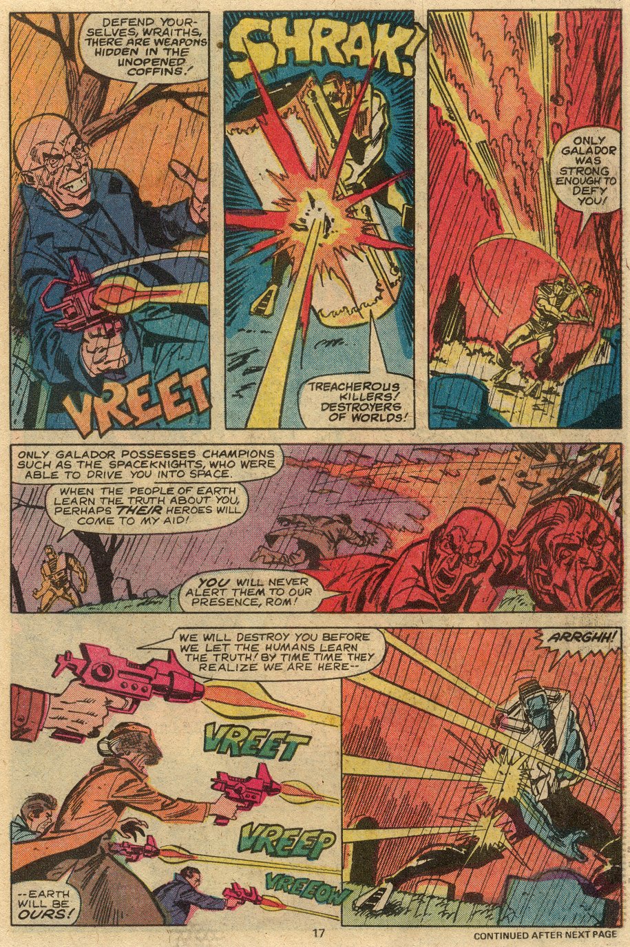 Read online ROM (1979) comic -  Issue #8 - 12