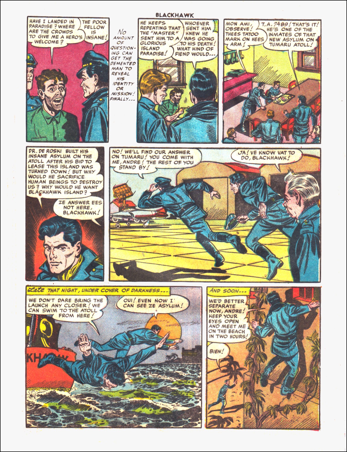 Read online Blackhawk (1957) comic -  Issue #54 - 29
