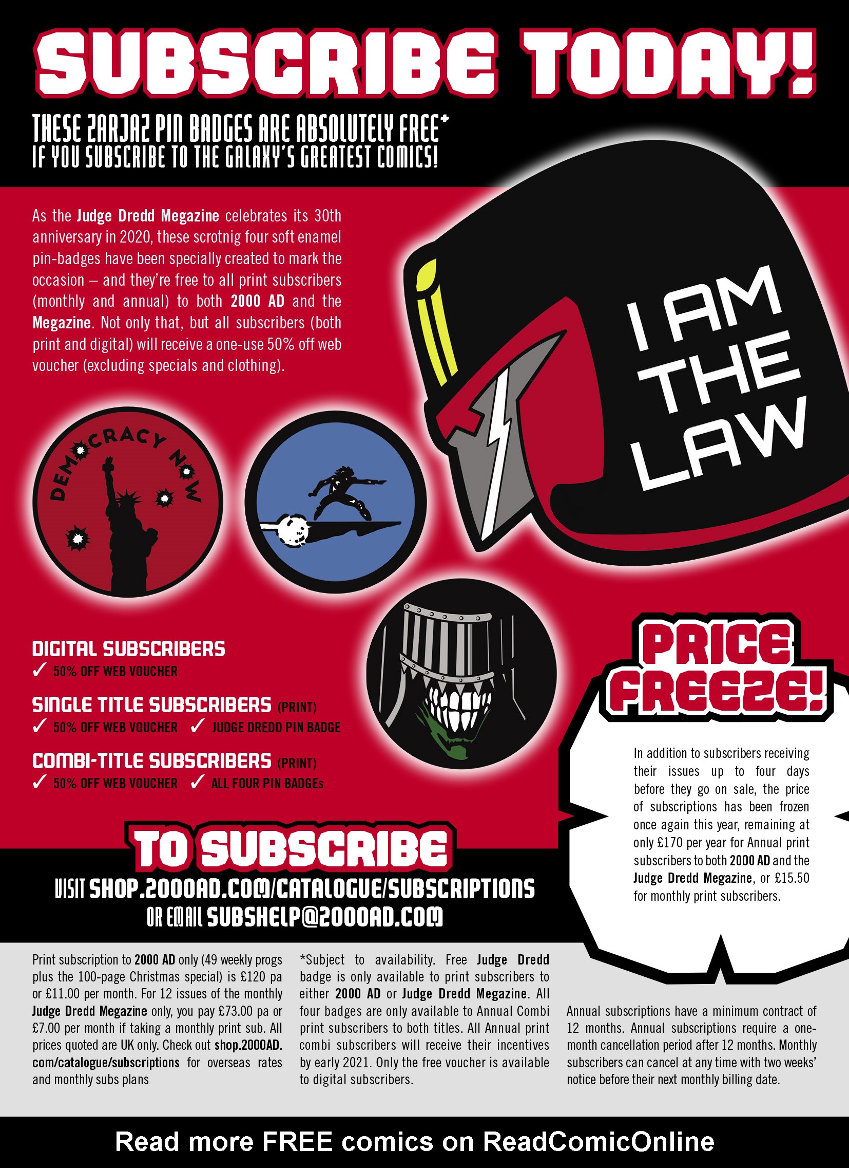Read online Judge Dredd Megazine (Vol. 5) comic -  Issue #432 - 2
