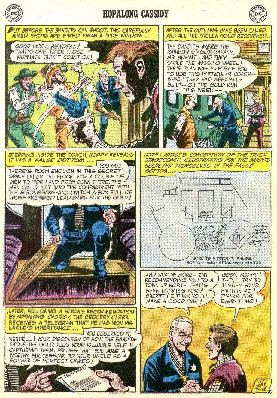 Read online Hopalong Cassidy comic -  Issue #108 - 10
