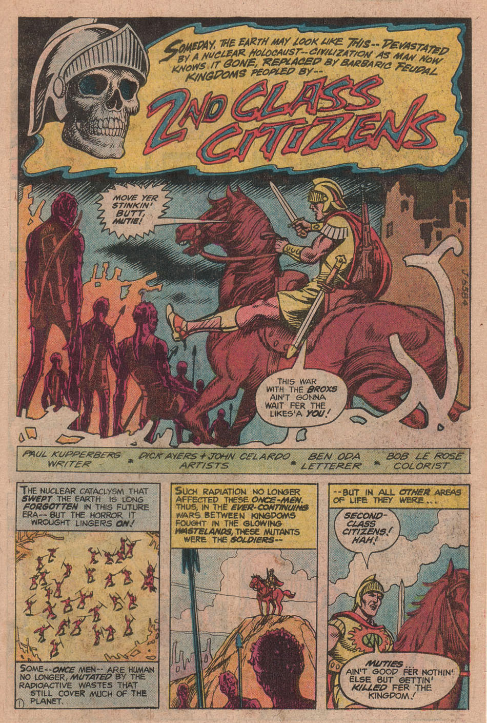 Read online Weird War Tales (1971) comic -  Issue #91 - 27