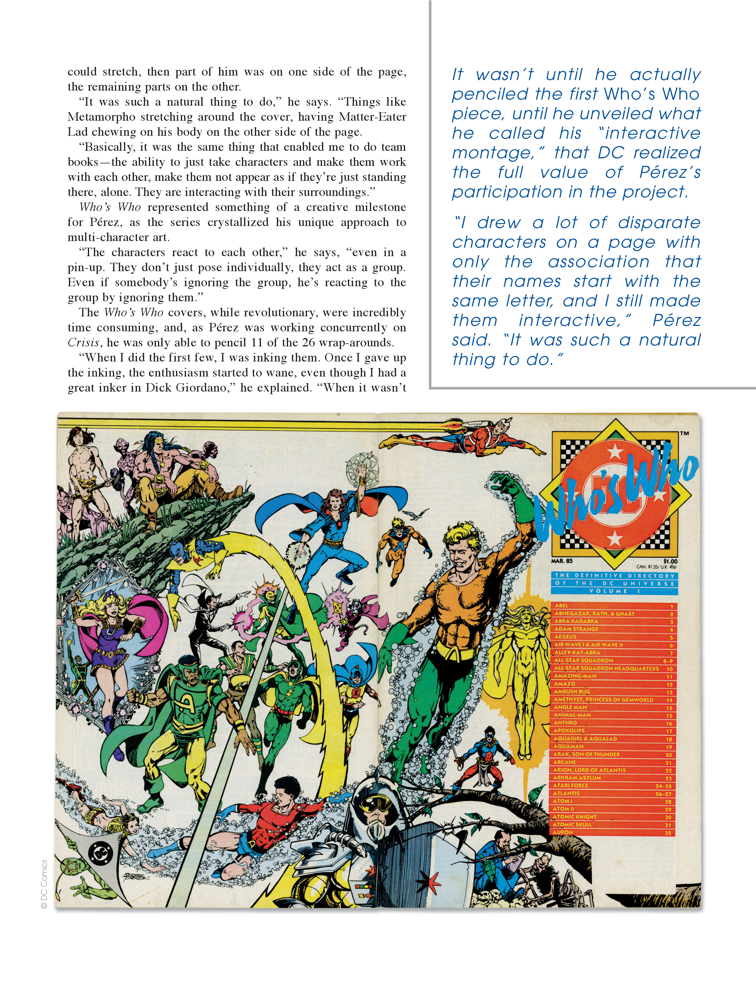Read online George Perez Storyteller comic -  Issue # TPB 2 (Part 1) - 62