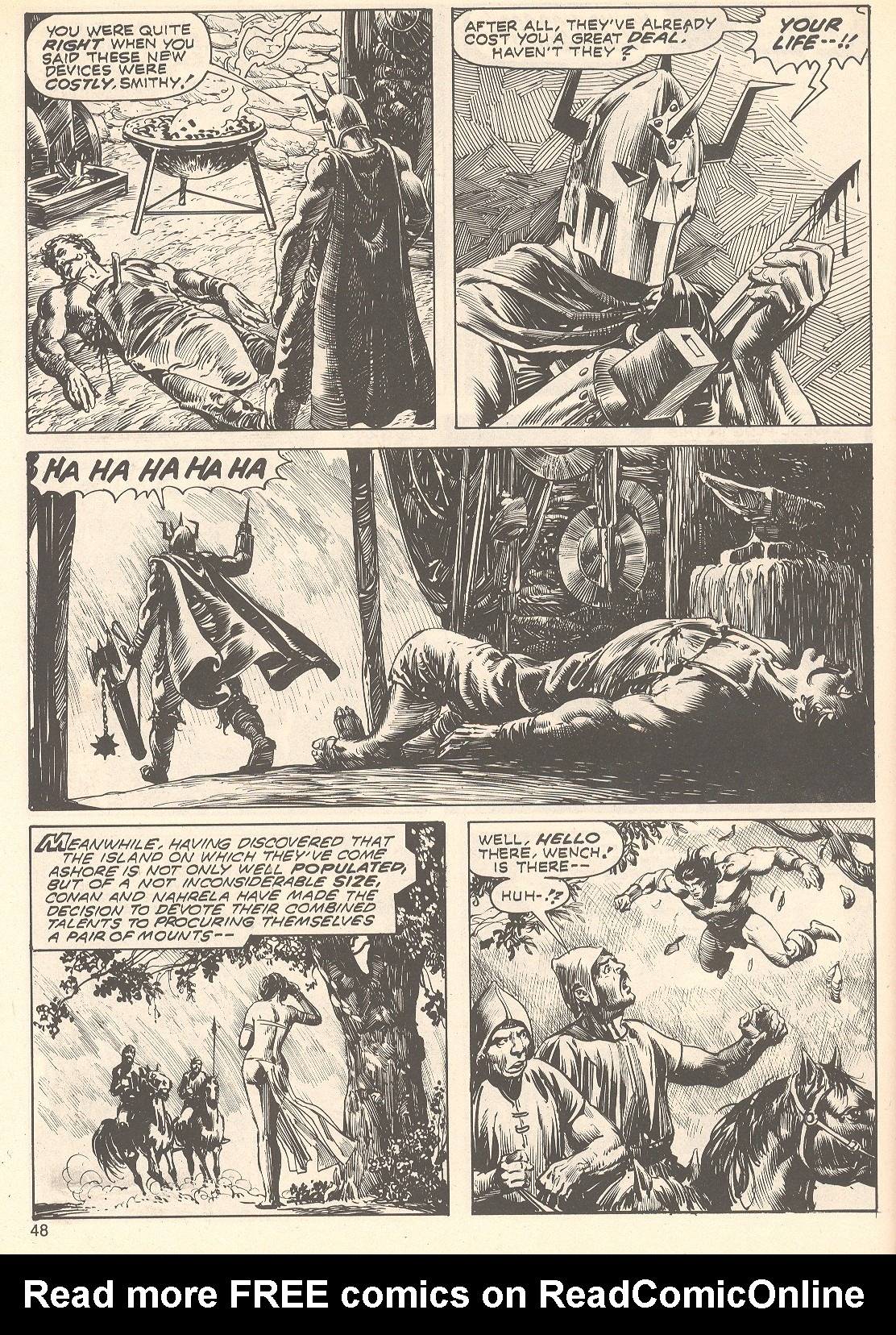 Read online The Savage Sword Of Conan comic -  Issue #75 - 48