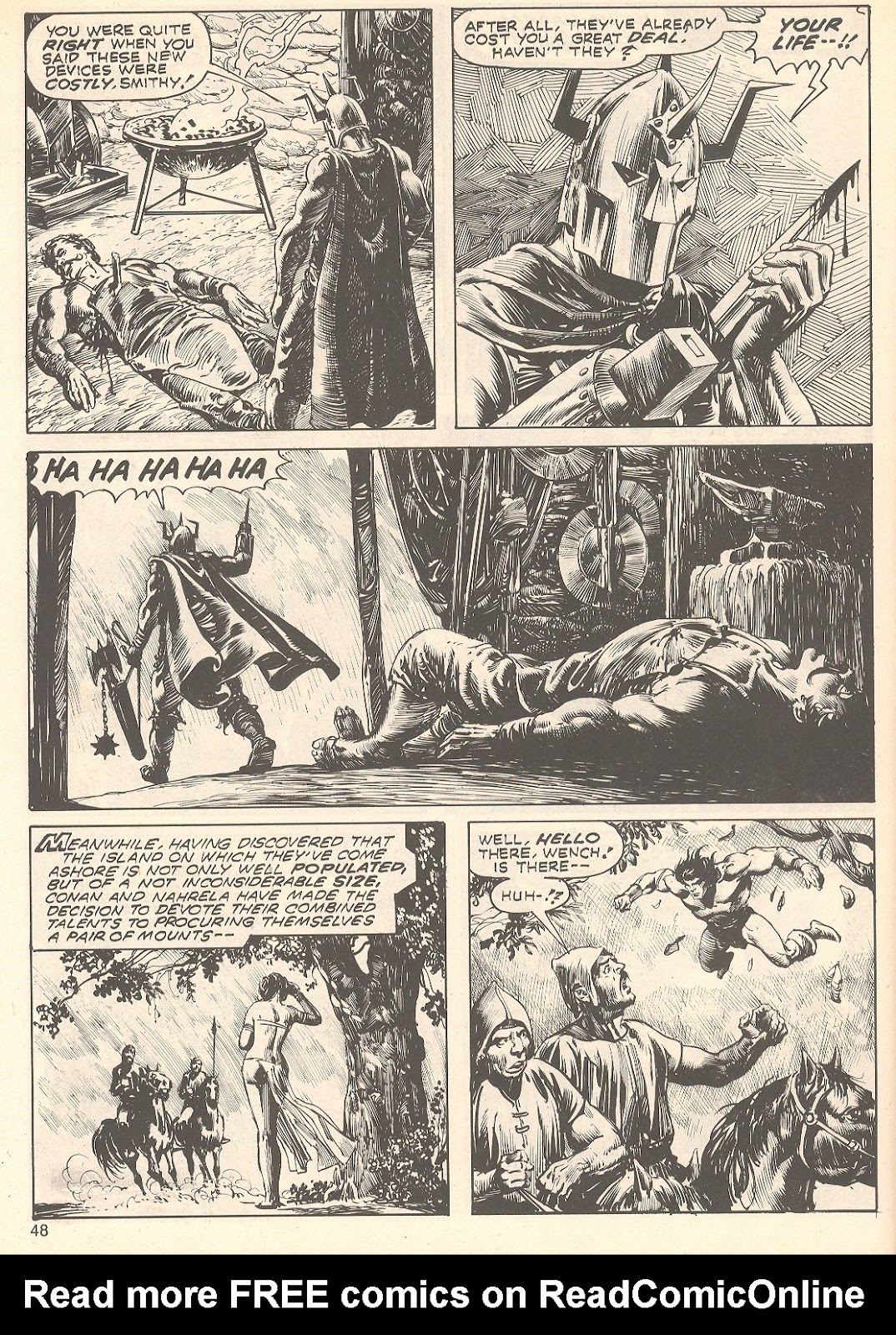 The Savage Sword Of Conan issue 75 - Page 48