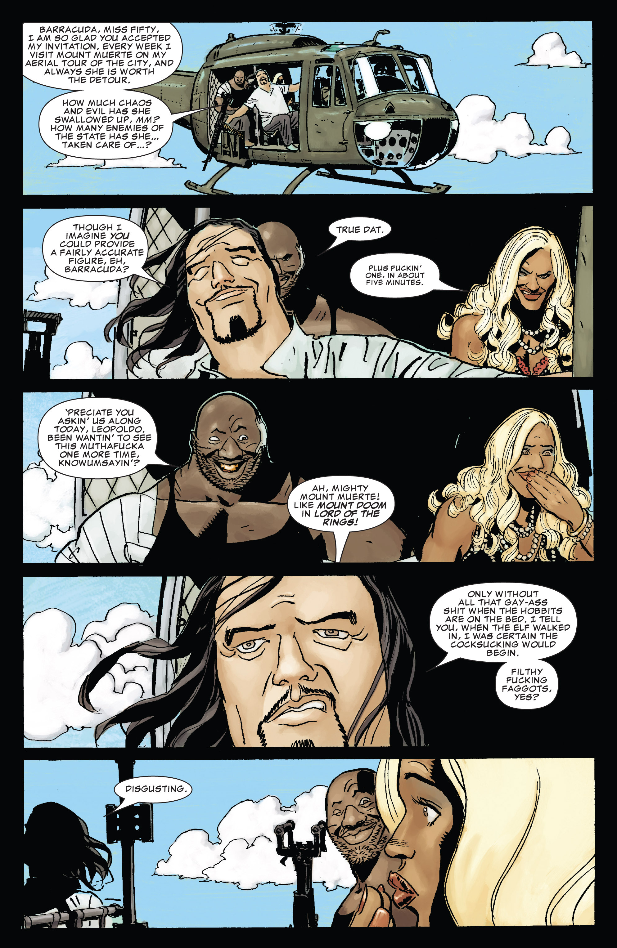 Read online Punisher MAX Presents: Barracuda comic -  Issue #4 - 7