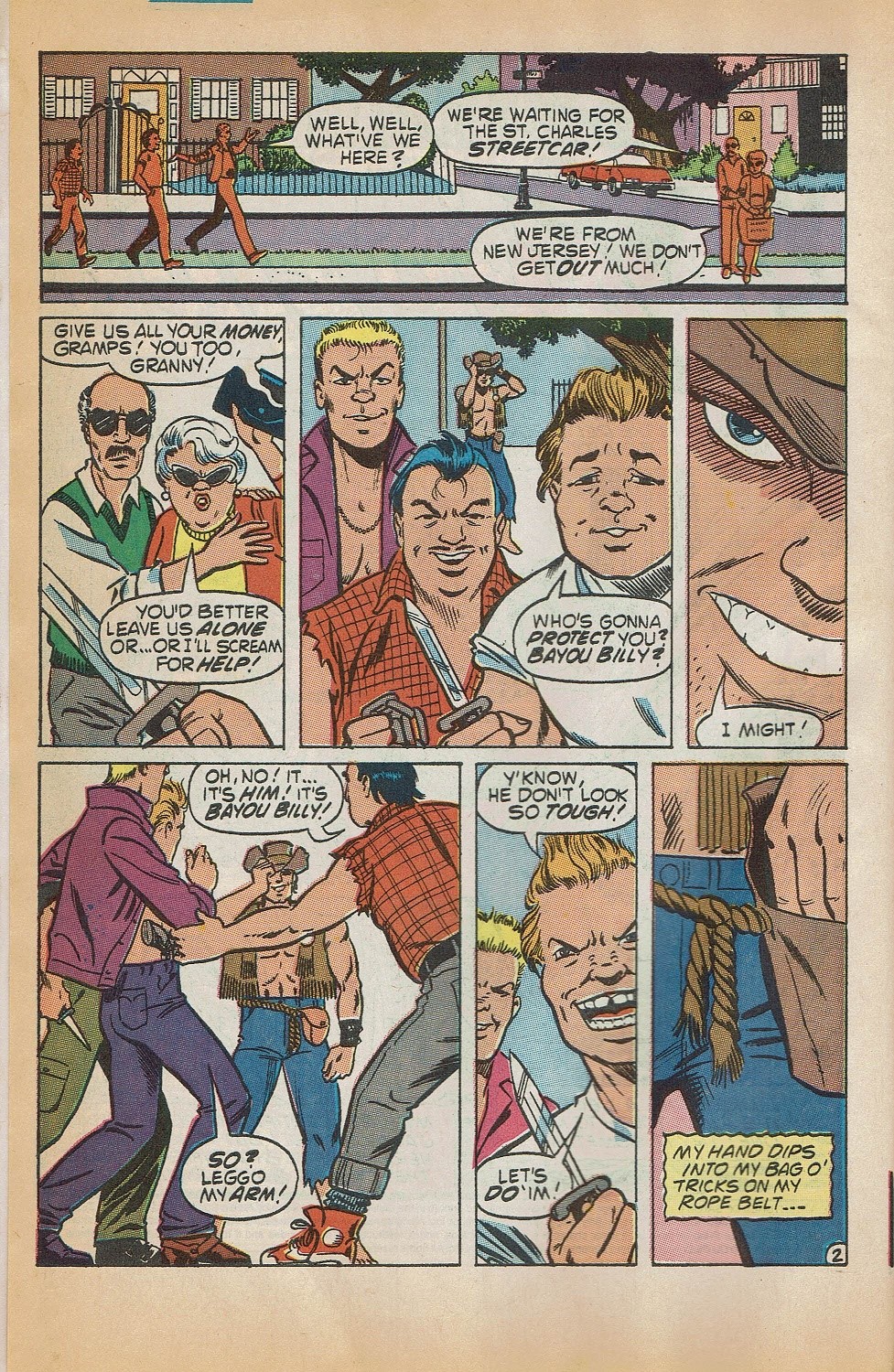Read online The Adventures of Bayou Billy comic -  Issue #1 - 4