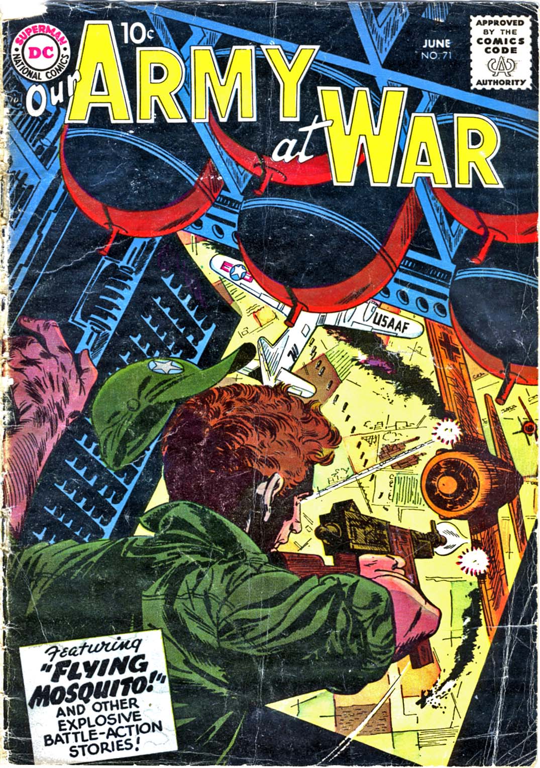 Read online Our Army at War (1952) comic -  Issue #71 - 1