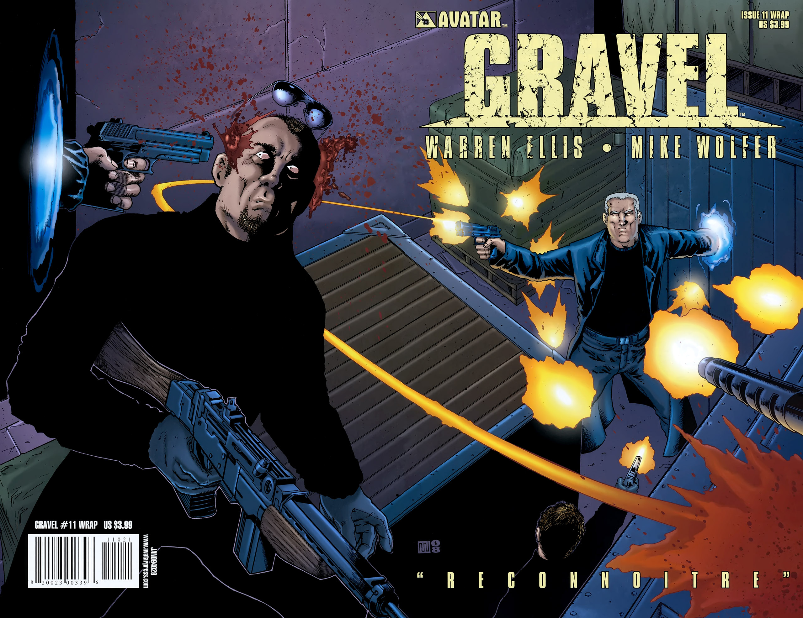 Read online Gravel comic -  Issue #11 - 1