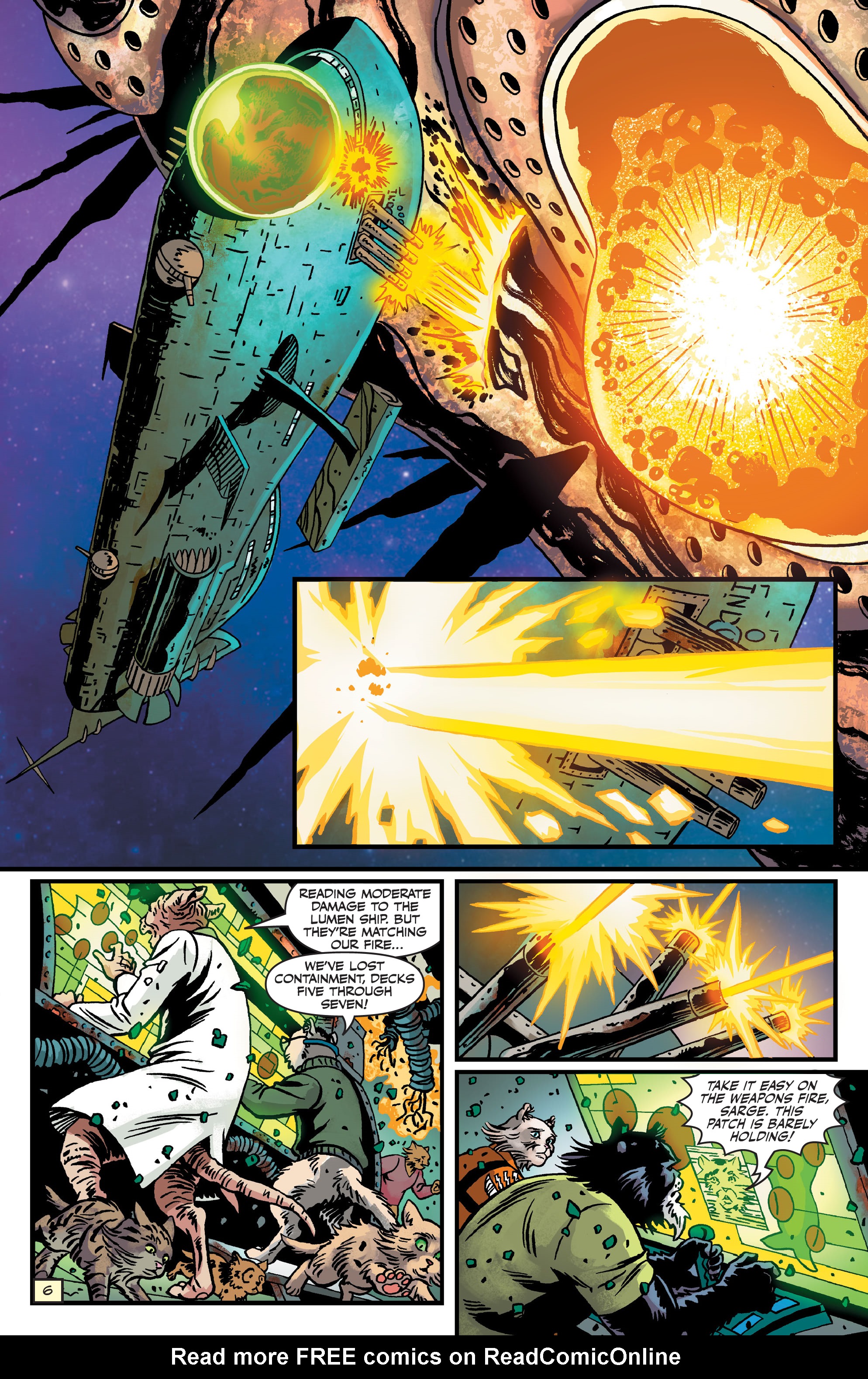 Read online Captain Ginger Season 2 comic -  Issue #2 - 7