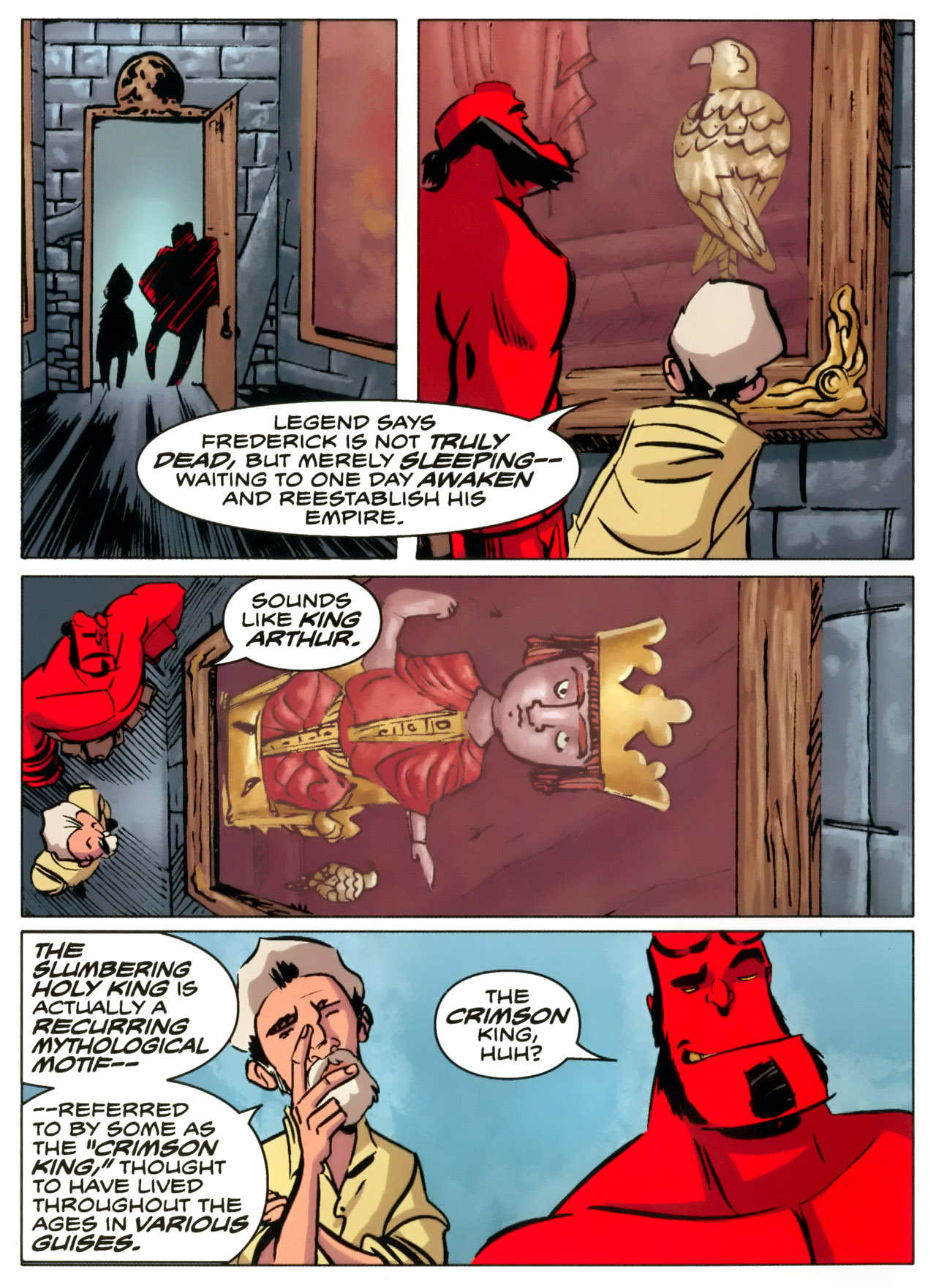 Read online Hellboy Animated: The Menagerie comic -  Issue # TPB - 32
