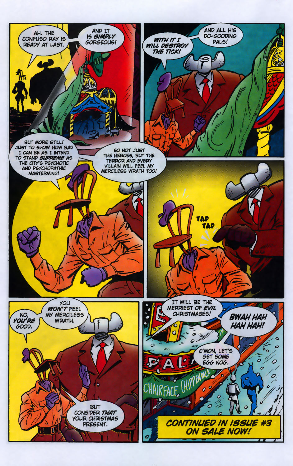 Read online The Tick's Big Xmas Trilogy comic -  Issue #2 - 22