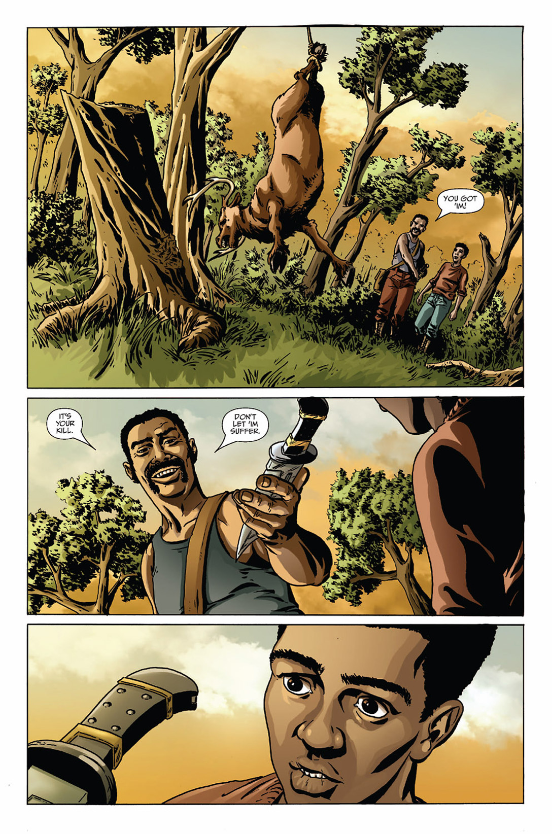 Read online Hunter's Moon comic -  Issue #1 - 5