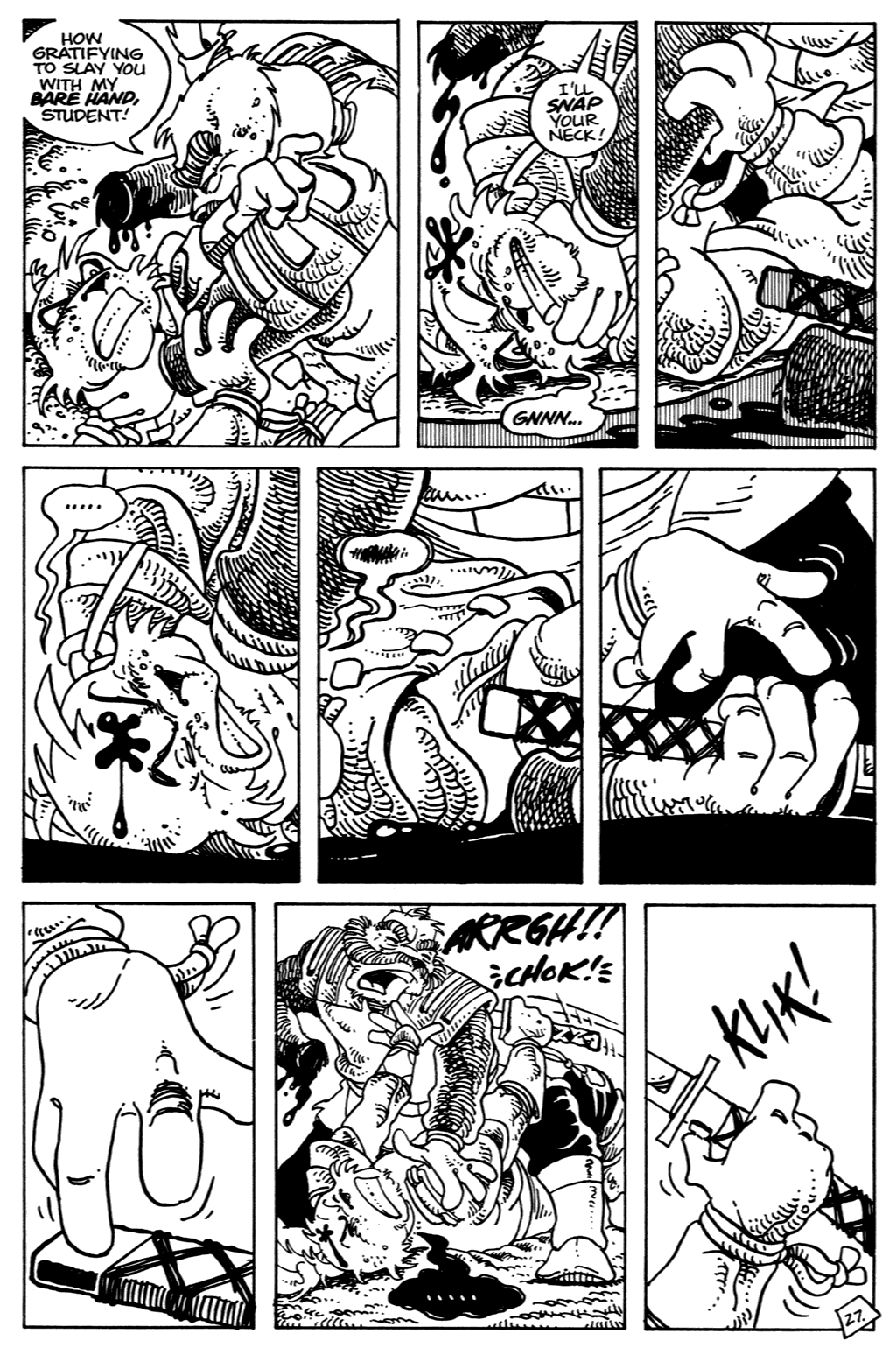 Read online Space Usagi comic -  Issue #3 - 29