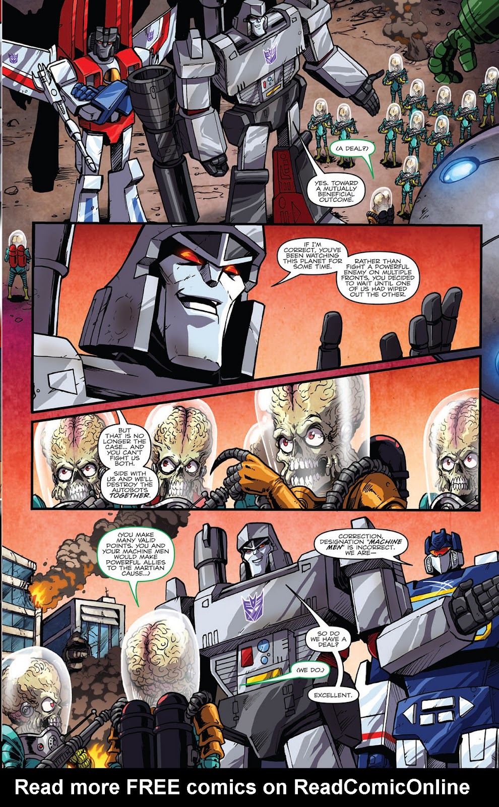 Mars Attacks: The Transformers issue Full - Page 11