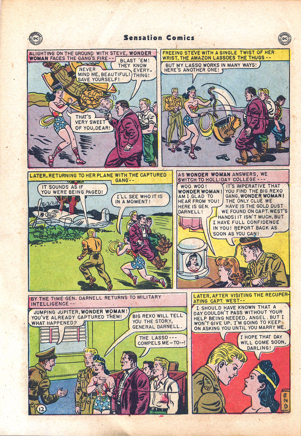 Read online Sensation (Mystery) Comics comic -  Issue #94 - 14