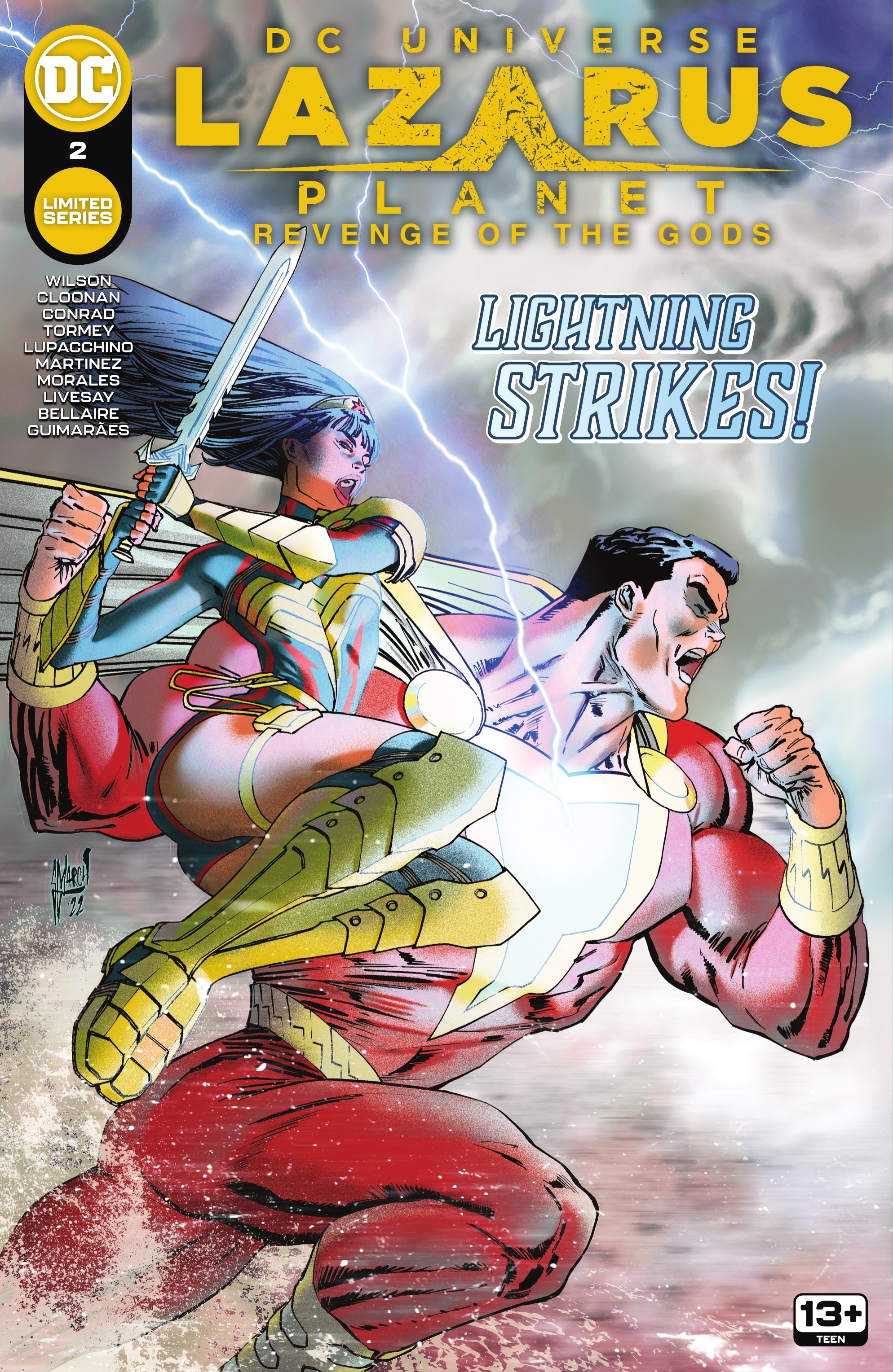 Read online Lazarus Planet: Revenge of the Gods comic -  Issue #2 - 1