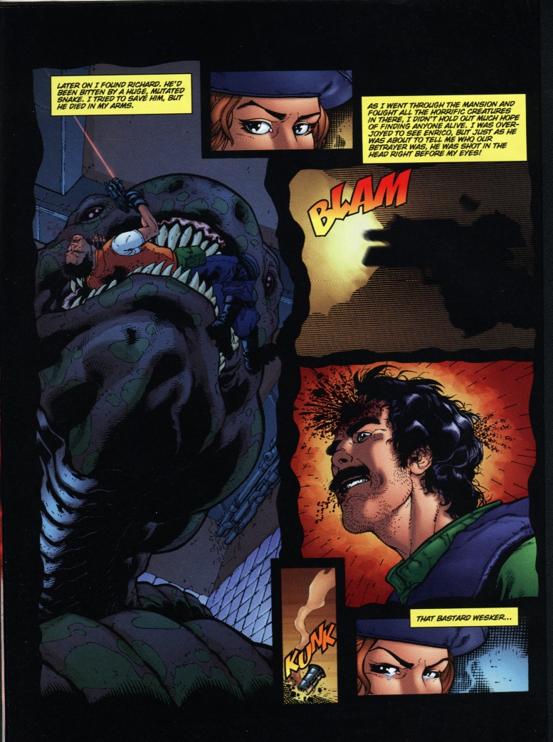 Read online Resident Evil (1998) comic -  Issue #1 - 23