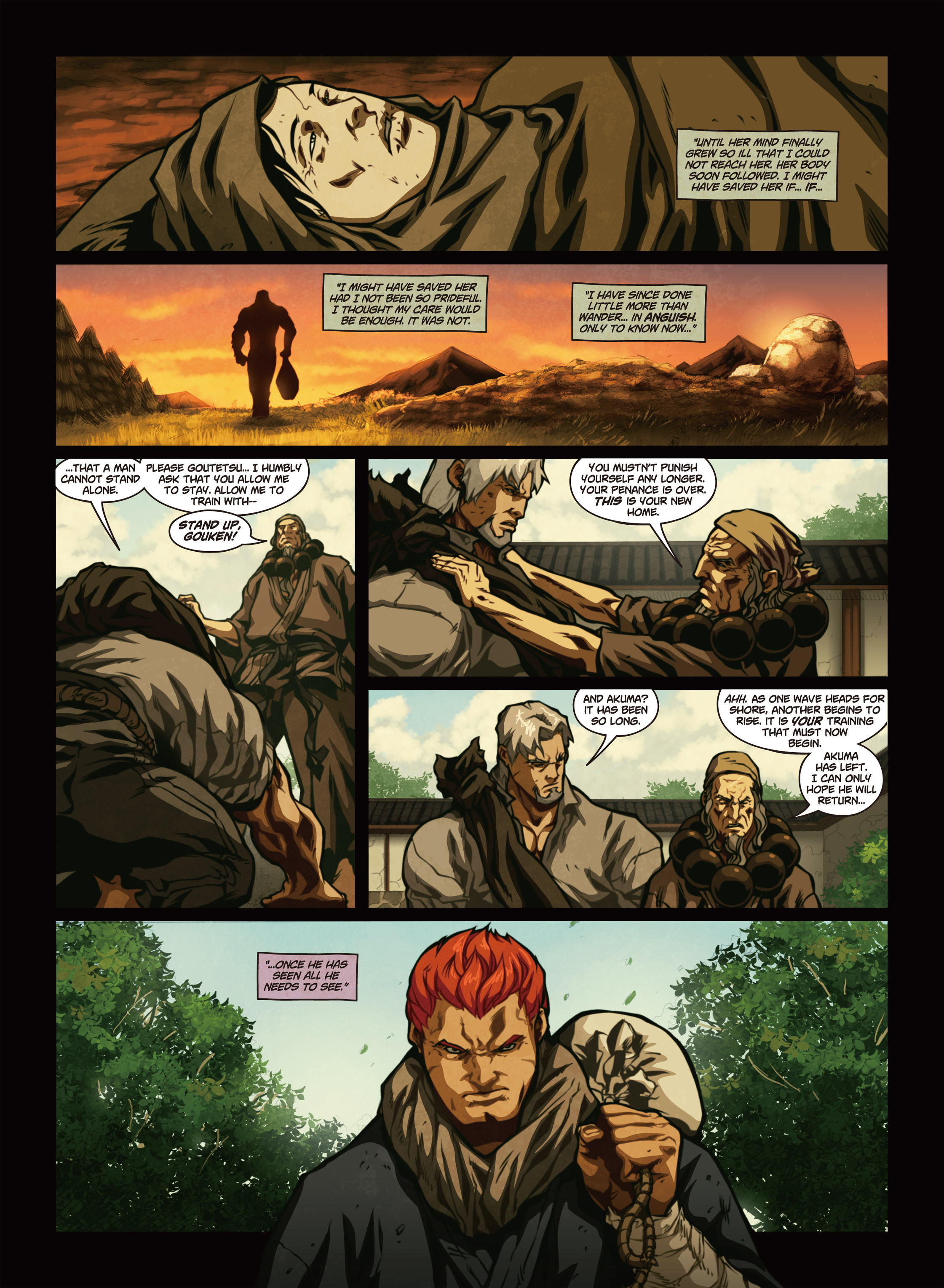 Read online Street Fighter Origins: Akuma comic -  Issue # Full - 37