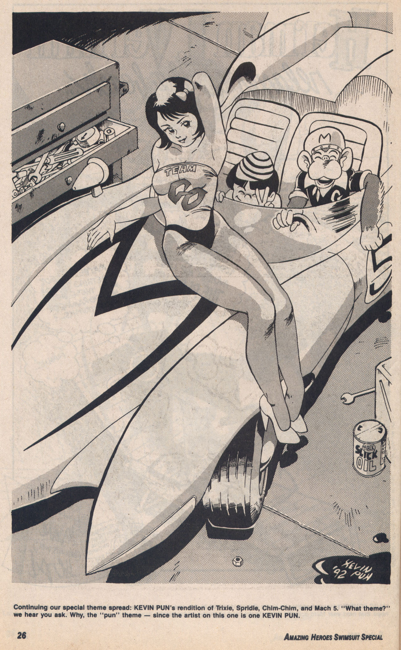 Read online Amazing Heroes Swimsuit Special comic -  Issue # TPB 3 - 26