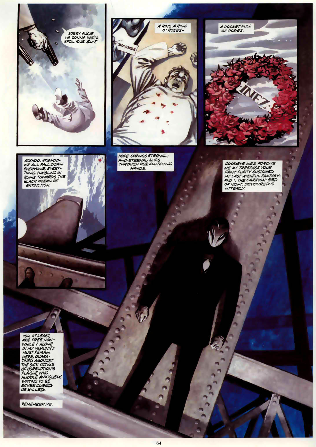 Read online Marvel Graphic Novel comic -  Issue #6 Night Raven - House of Cards - 63