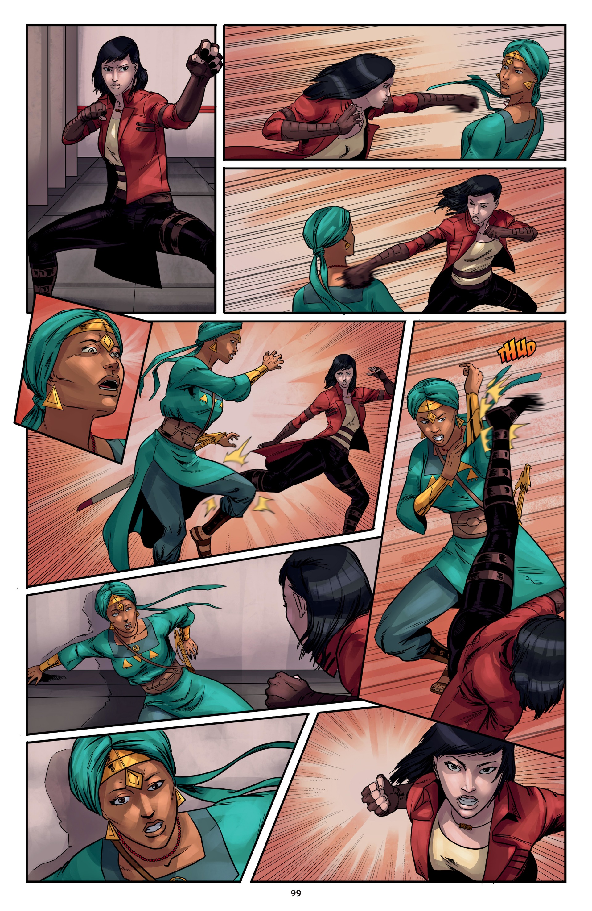 Read online Malika: Warrior Queen comic -  Issue # TPB 2 (Part 2) - 1