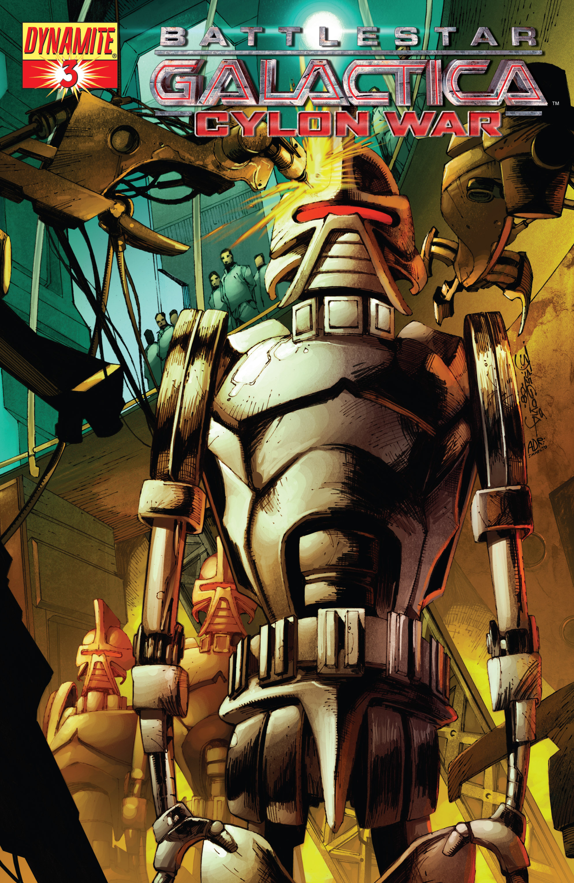 Read online Battlestar Galactica: Cylon War comic -  Issue #3 - 1