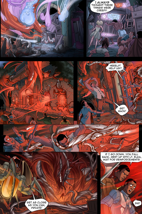 Read online Unsounded comic -  Issue #10 - 130