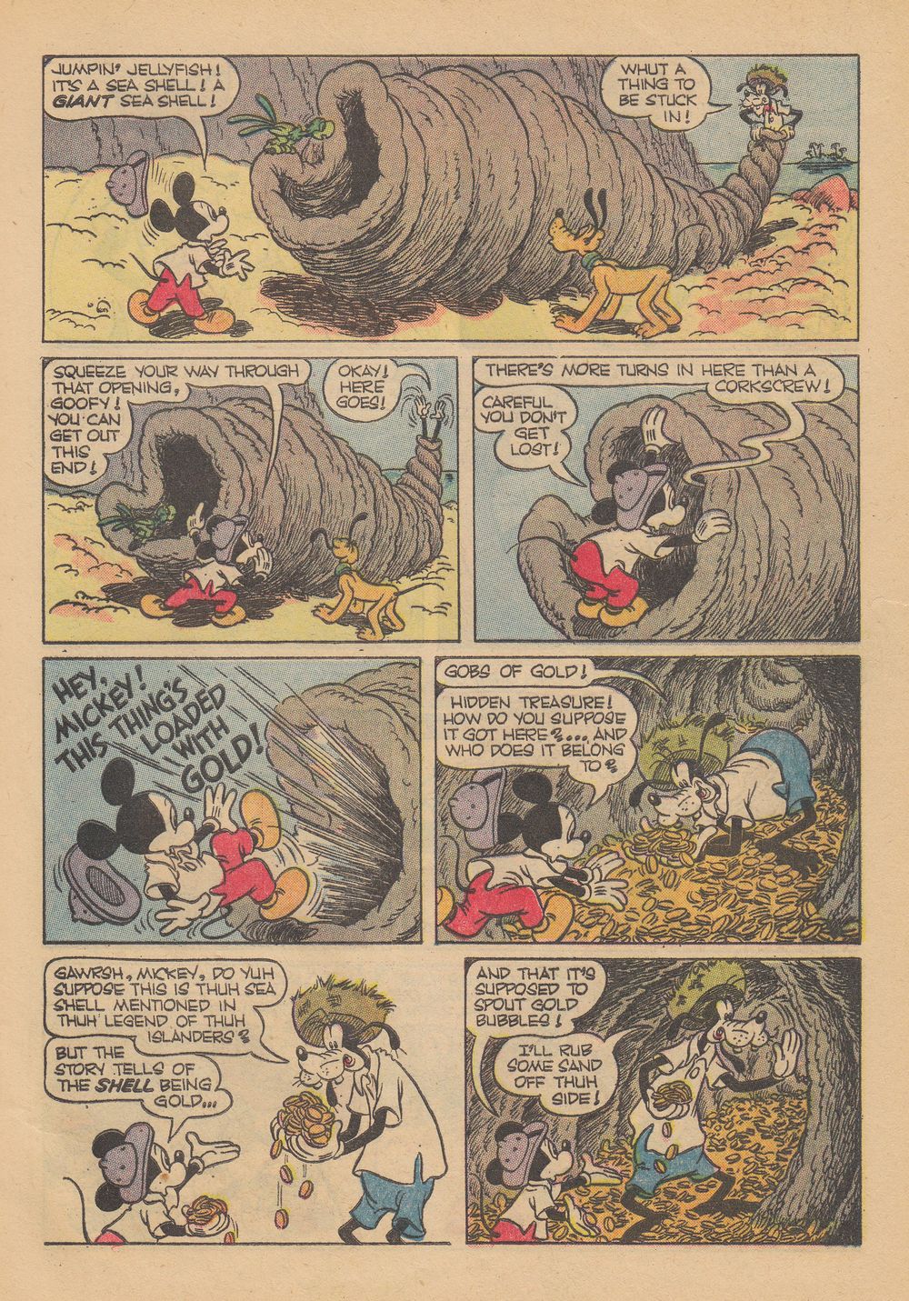 Read online Donald Duck Beach Party comic -  Issue #6 - 37