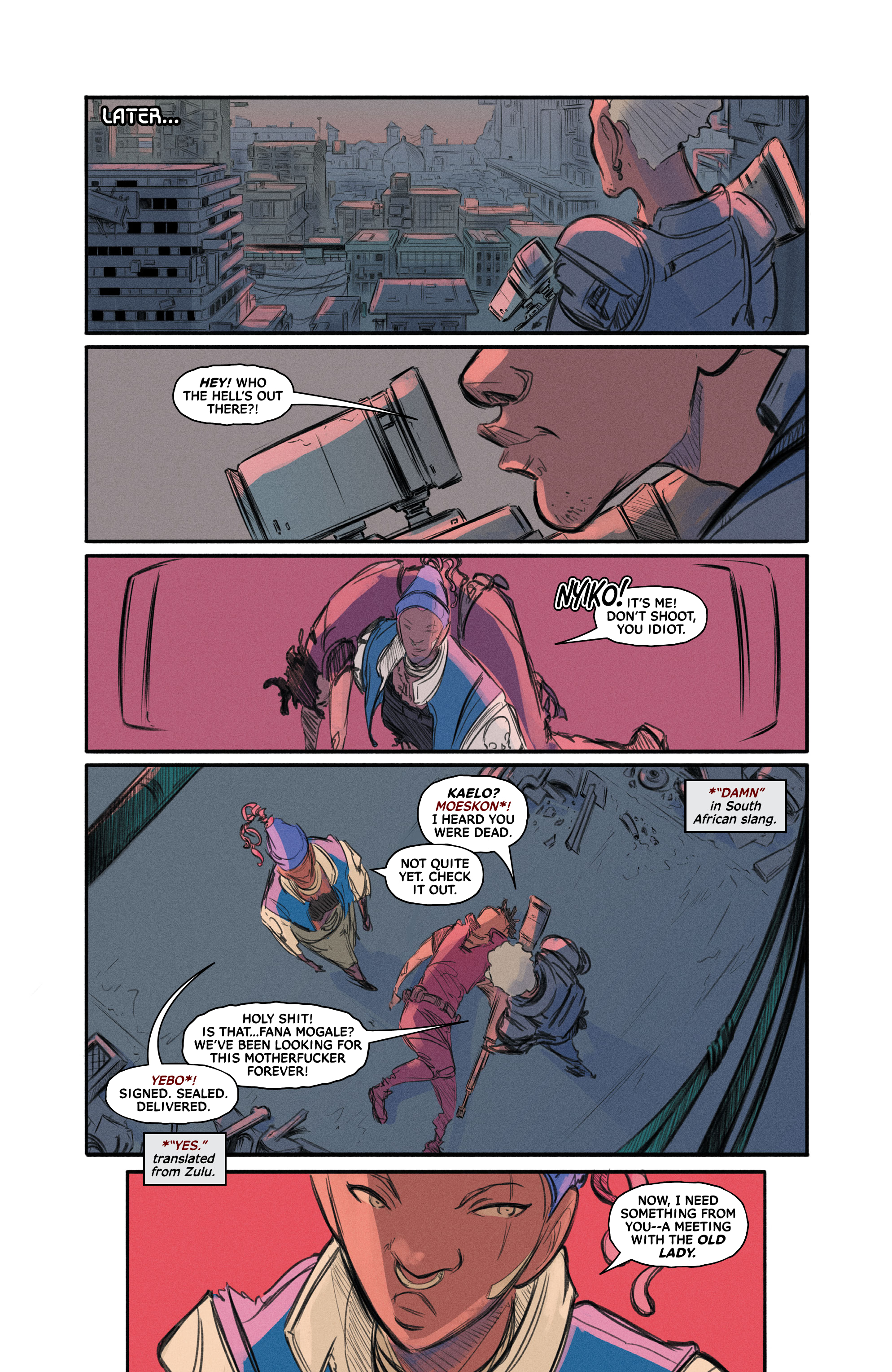 Read online Land of the Living Gods comic -  Issue #4 - 7