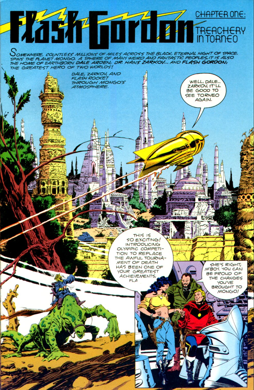 Read online Flash Gordon (1995) comic -  Issue #1 - 5