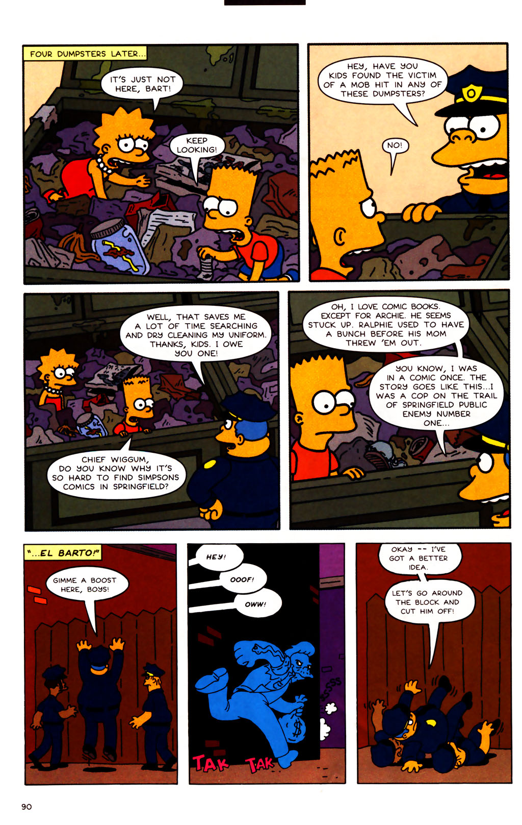 Read online Simpsons Comics comic -  Issue #100 - 90