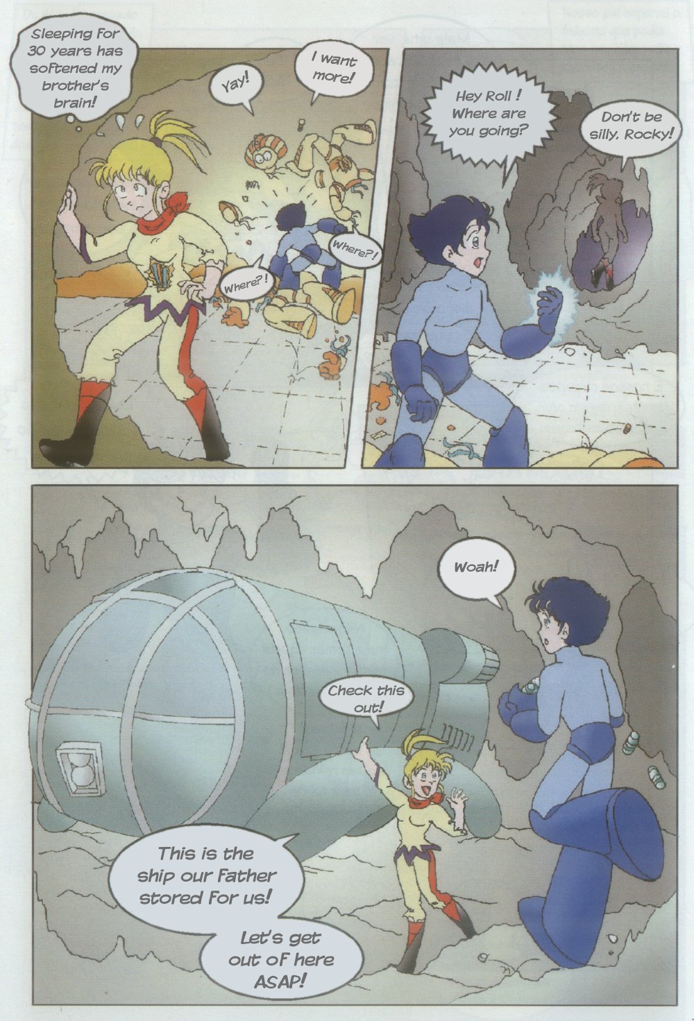 Read online Novas Aventuras de Megaman comic -  Issue #1 - 20