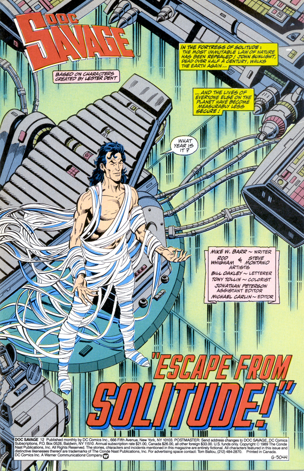 Read online Doc Savage (1988) comic -  Issue #12 - 3