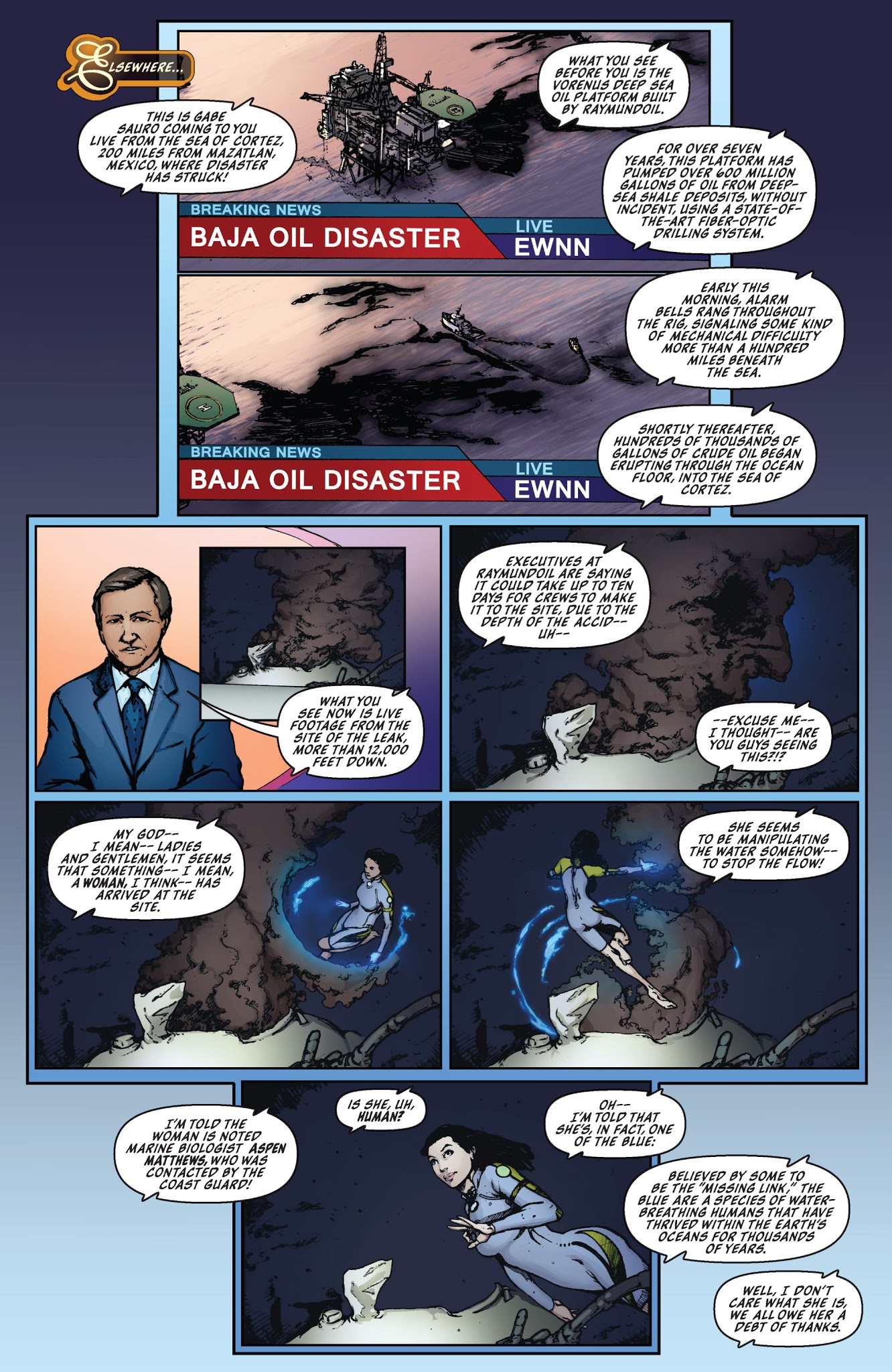 Read online Michael Turner's Fathom (2013) comic -  Issue #1 - 8